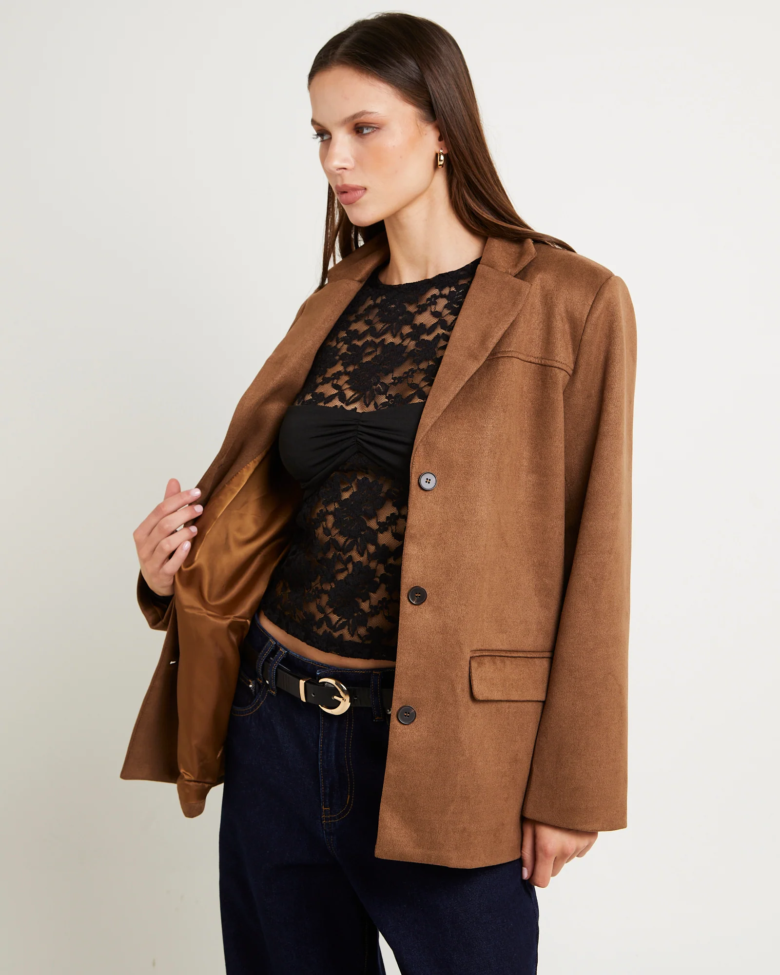 Sophia Suede Blazer - Image 4