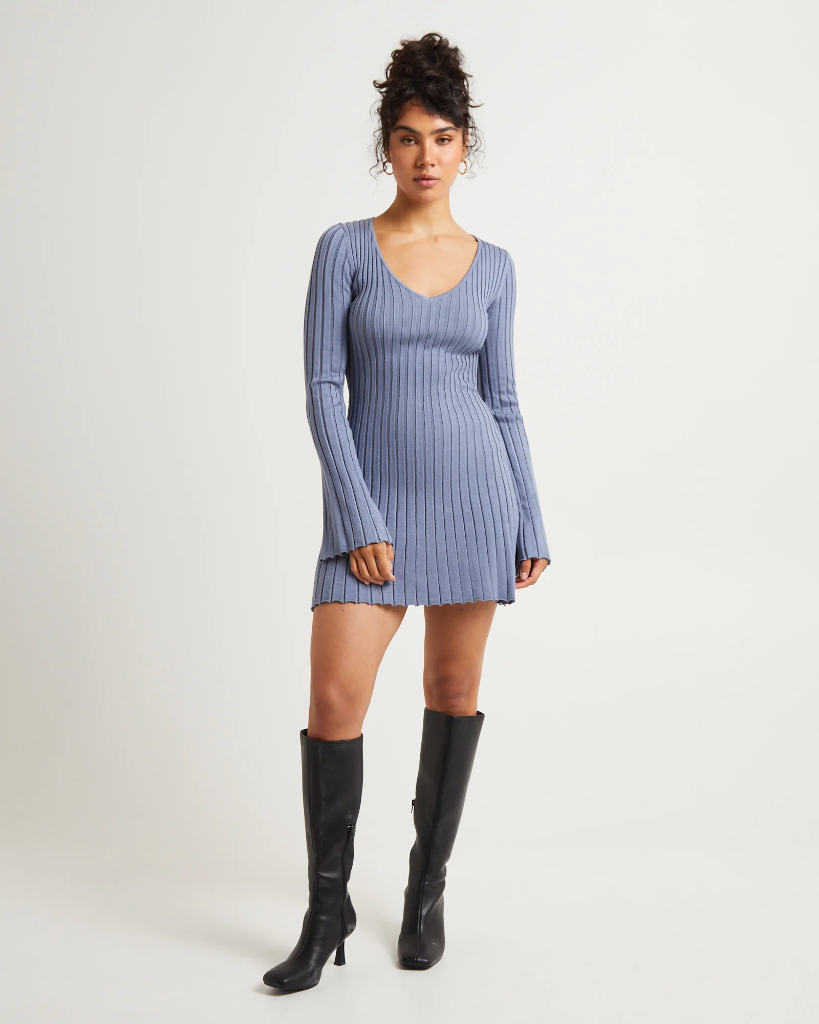 Sophie Long Sleeve Mini Dress - Image 3