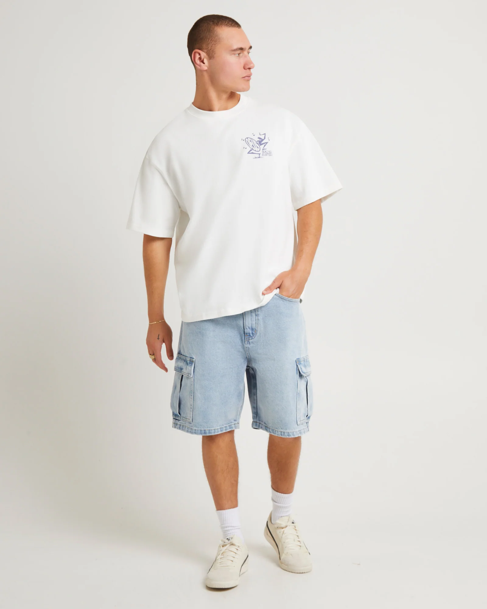 Sound System Short Sleeve T-Shirt - Image 4