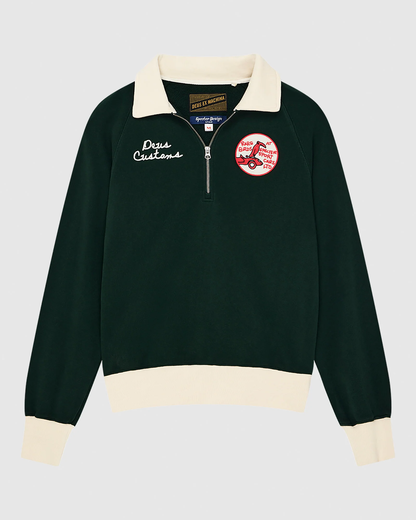 Specter Quarter Zip Polo Sweatshirt - Image 5