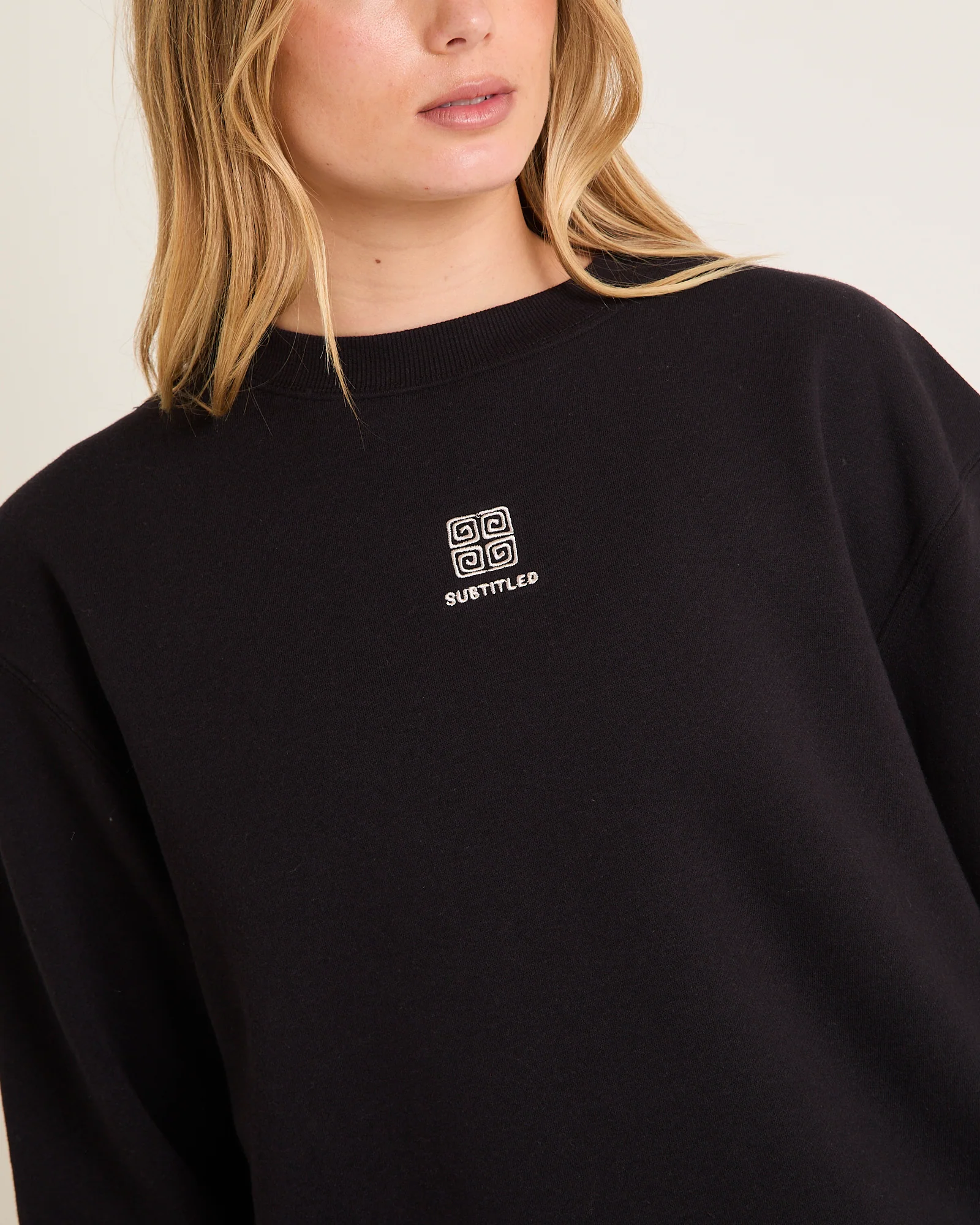 Spiros Oversized Crew Jumper - Image 6