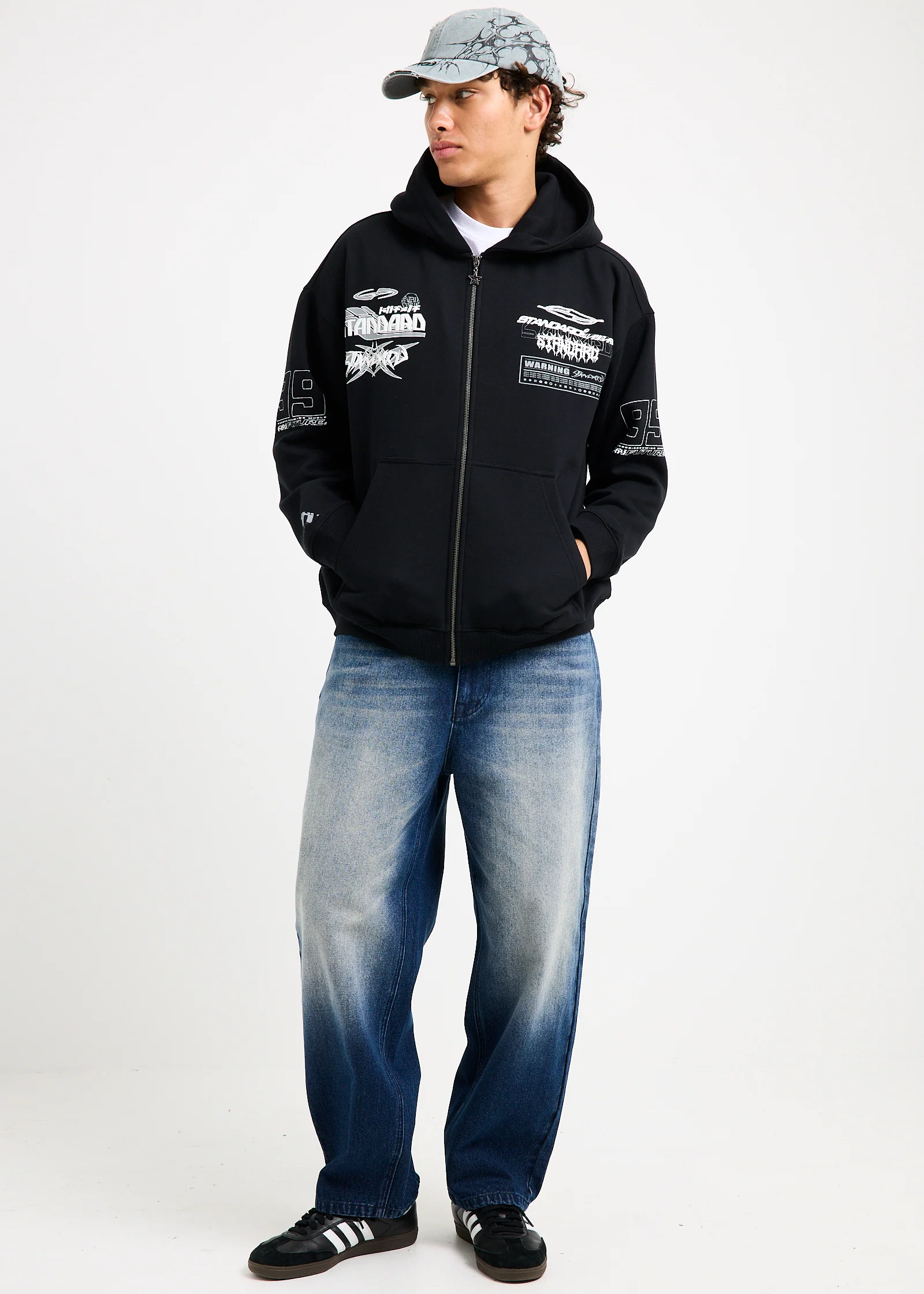 Stacked Zip Hoodie - Image 3