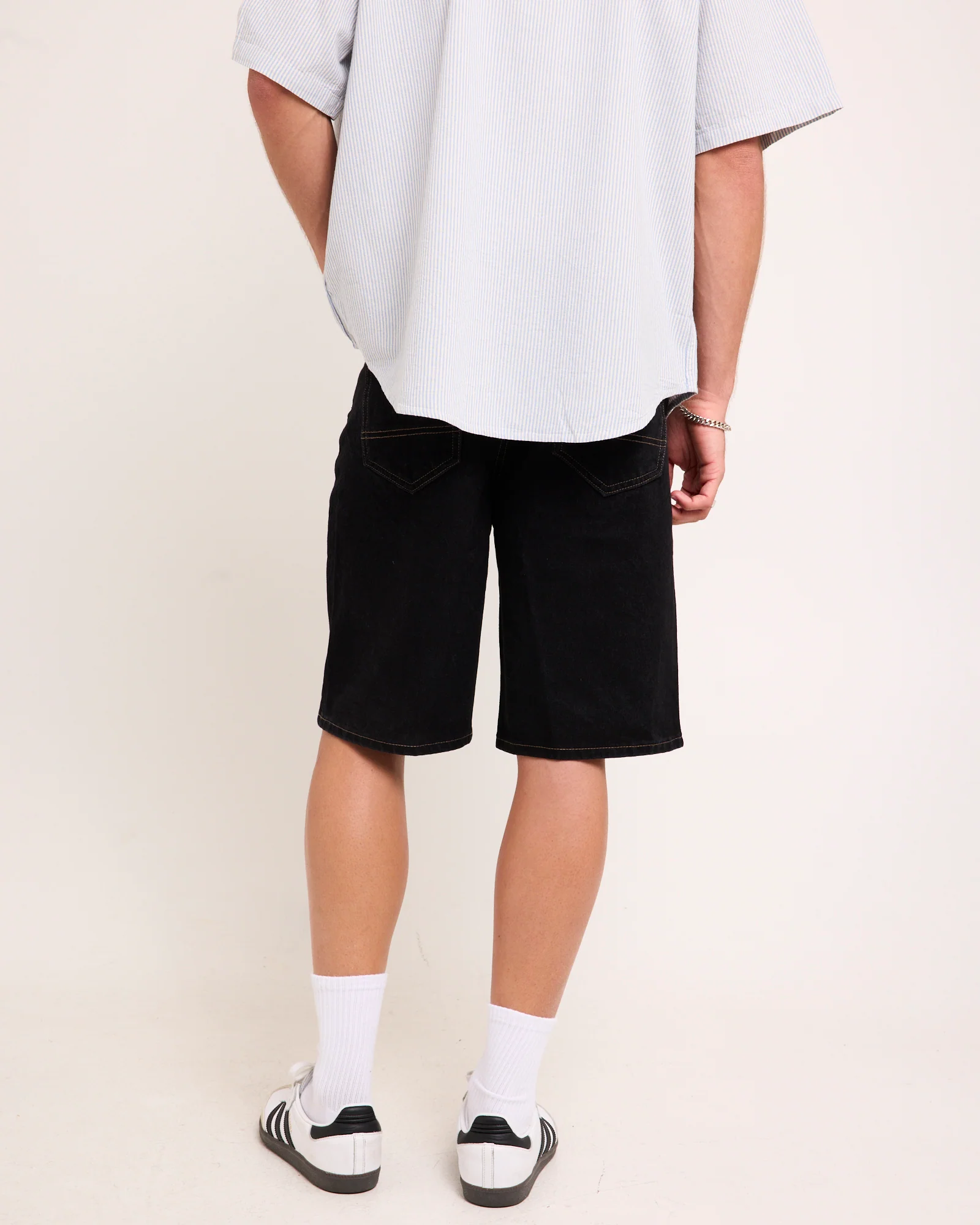 Denim Standard Shorts - Image 5