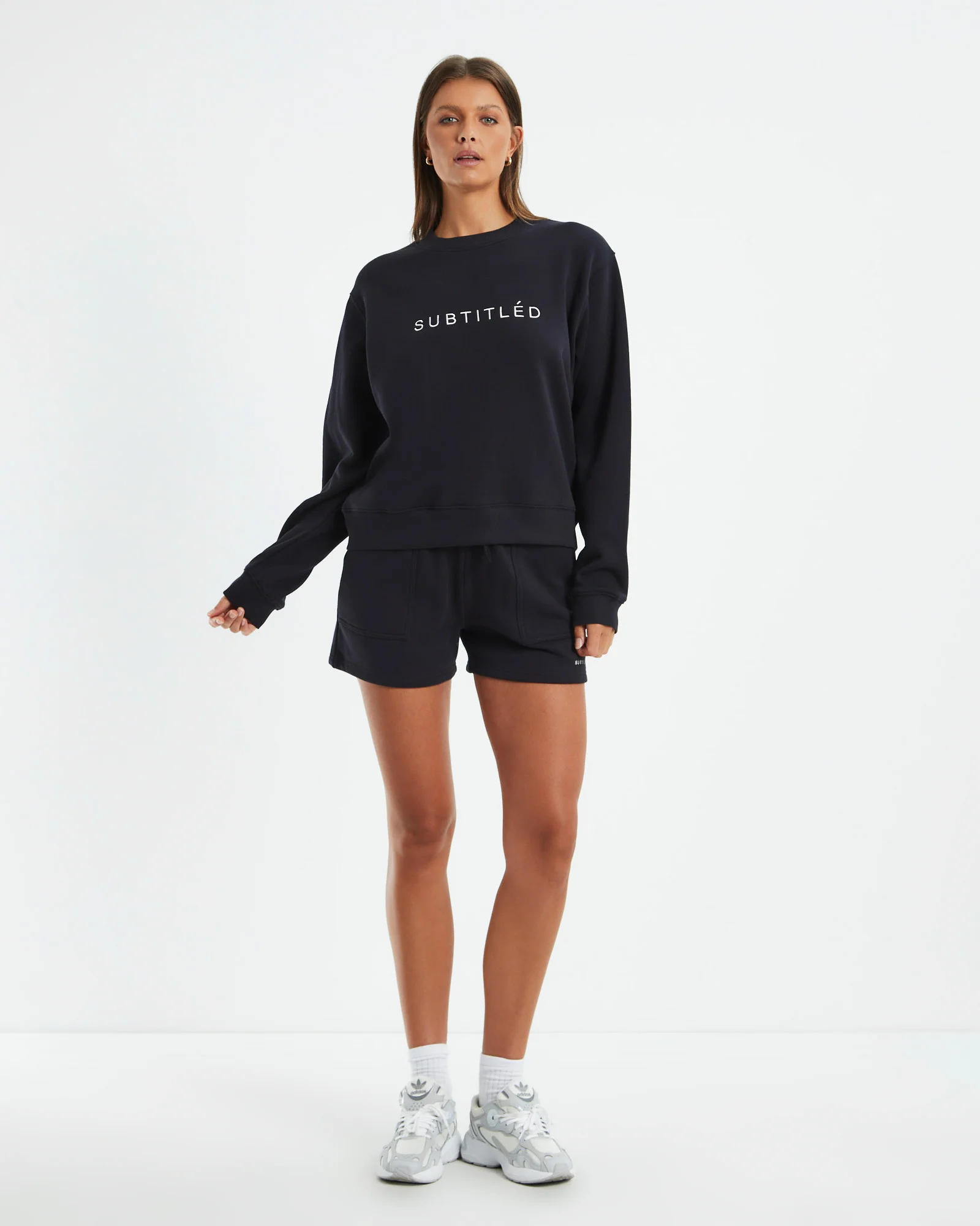 State Fleece Jumper Almost Black - Image 3