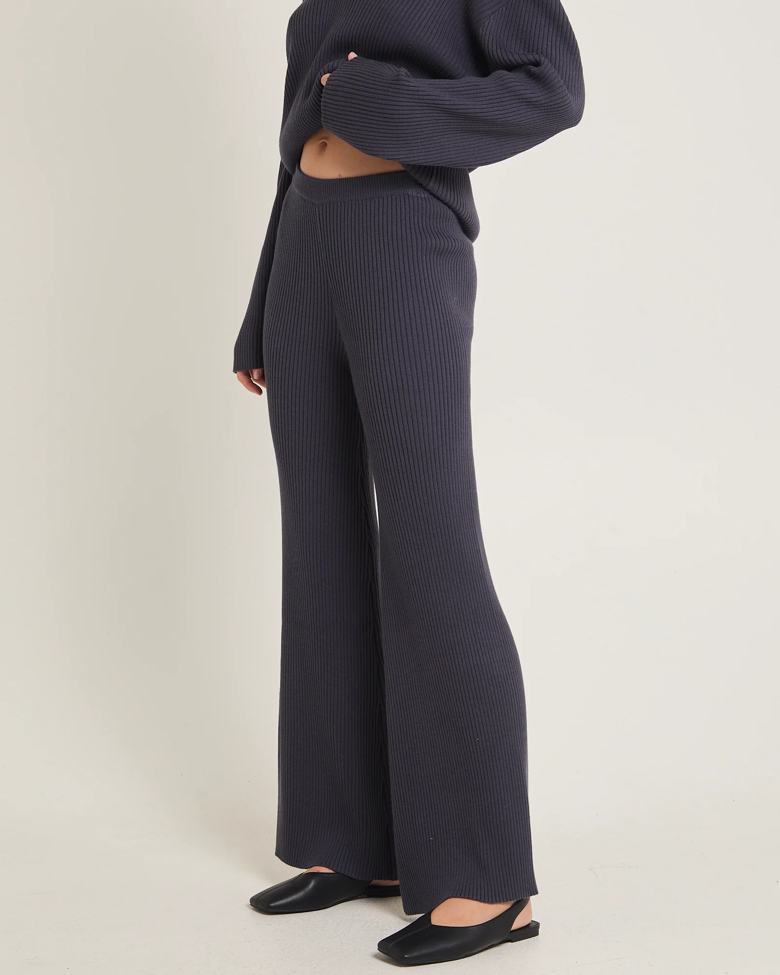Stella Ribbed Knit Pants - Image 2