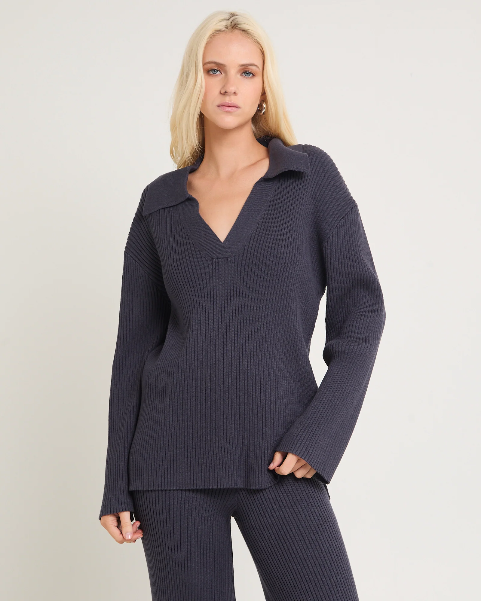 Stella Ribbed Knit Sweater