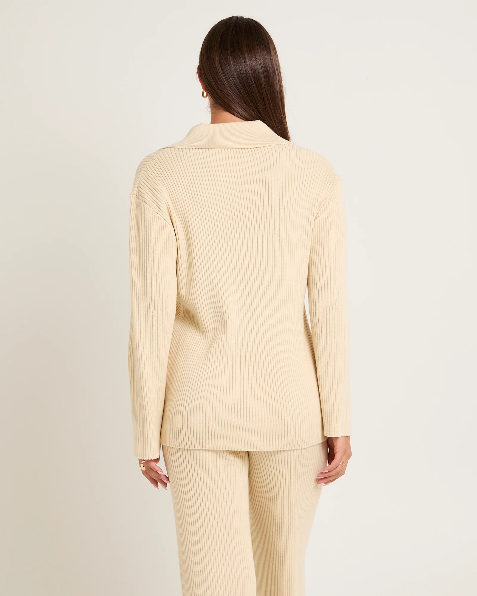 Stella Ribbed Knit Sweater - Image 2