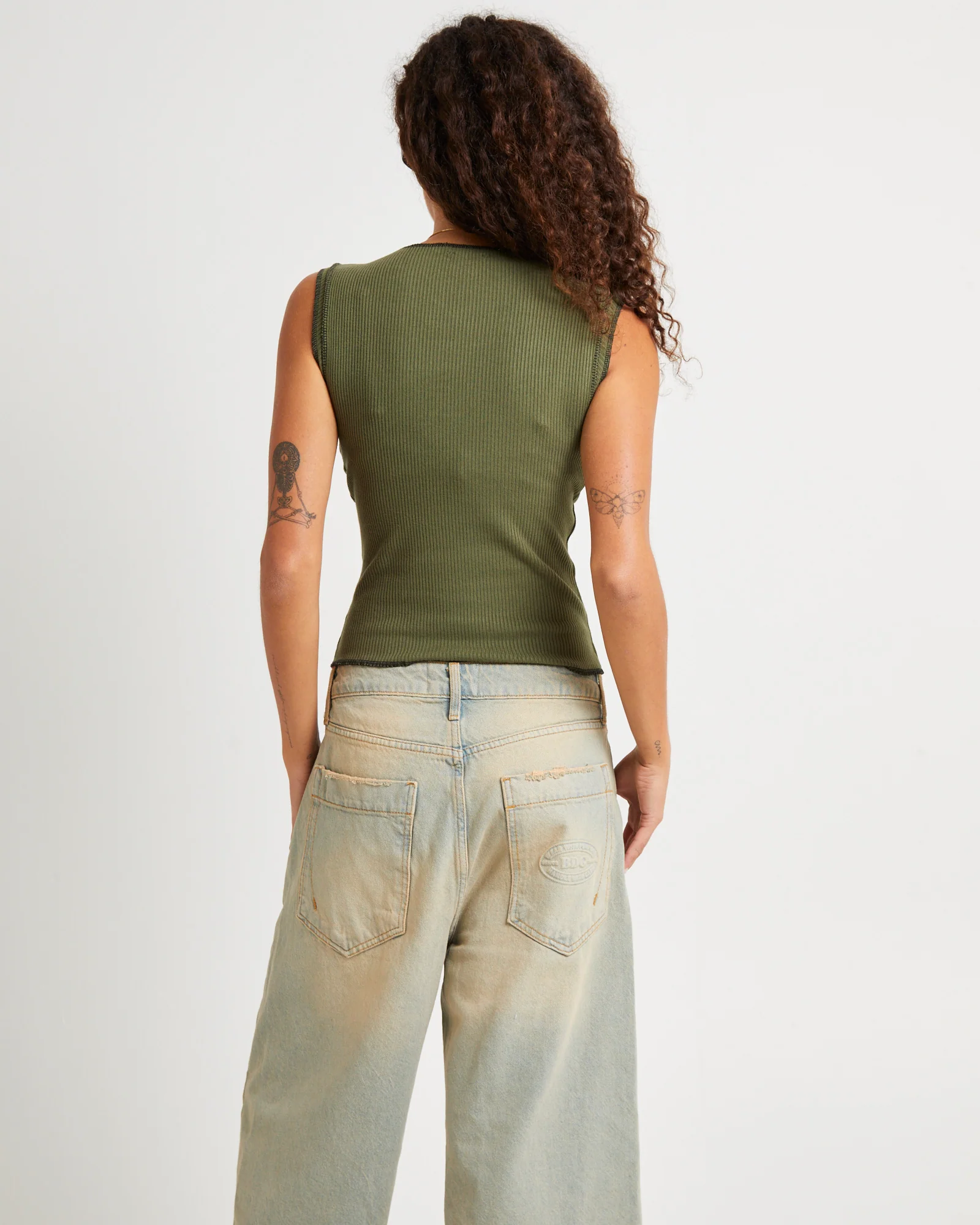 Stencil Rib Tank Top - Image 4