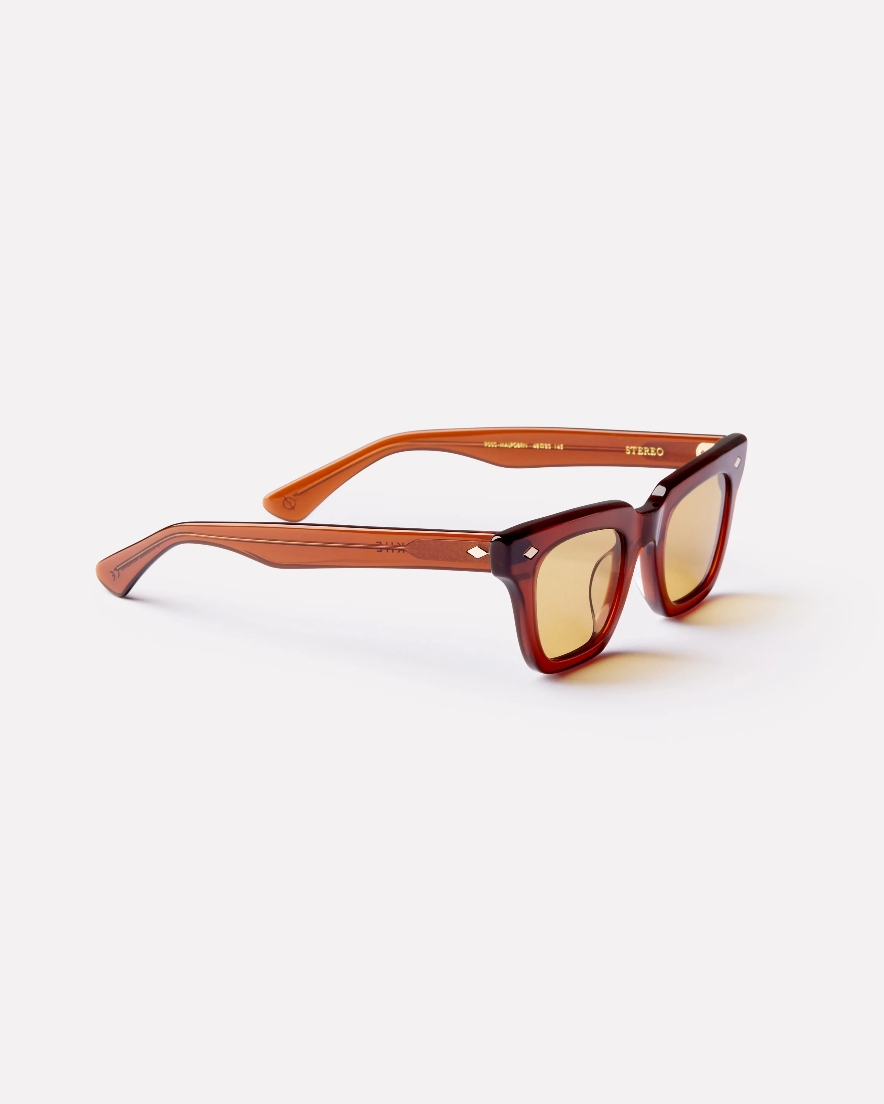 Stereo Sunglasses Polished Maple Brown - Image 4