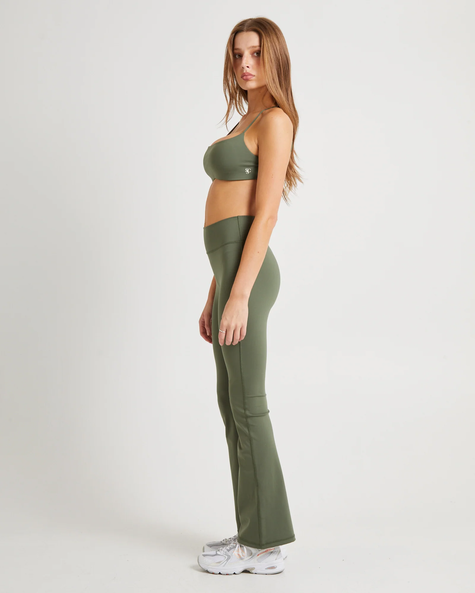 Stringy Cross Back Crop Top - Image 4