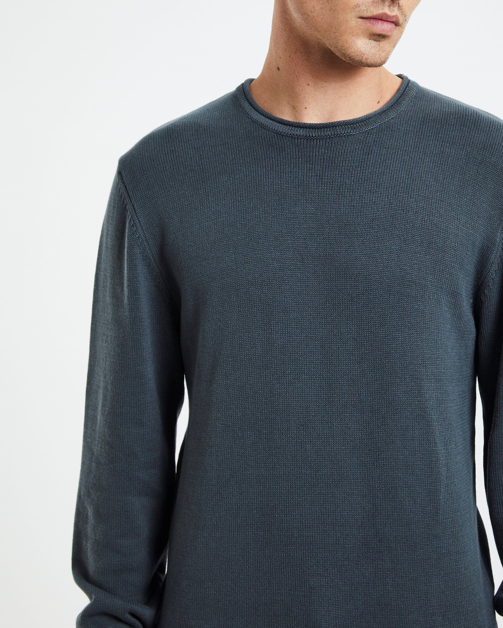 Strummer Lightweight Knit Dark Pine Green - Image 6