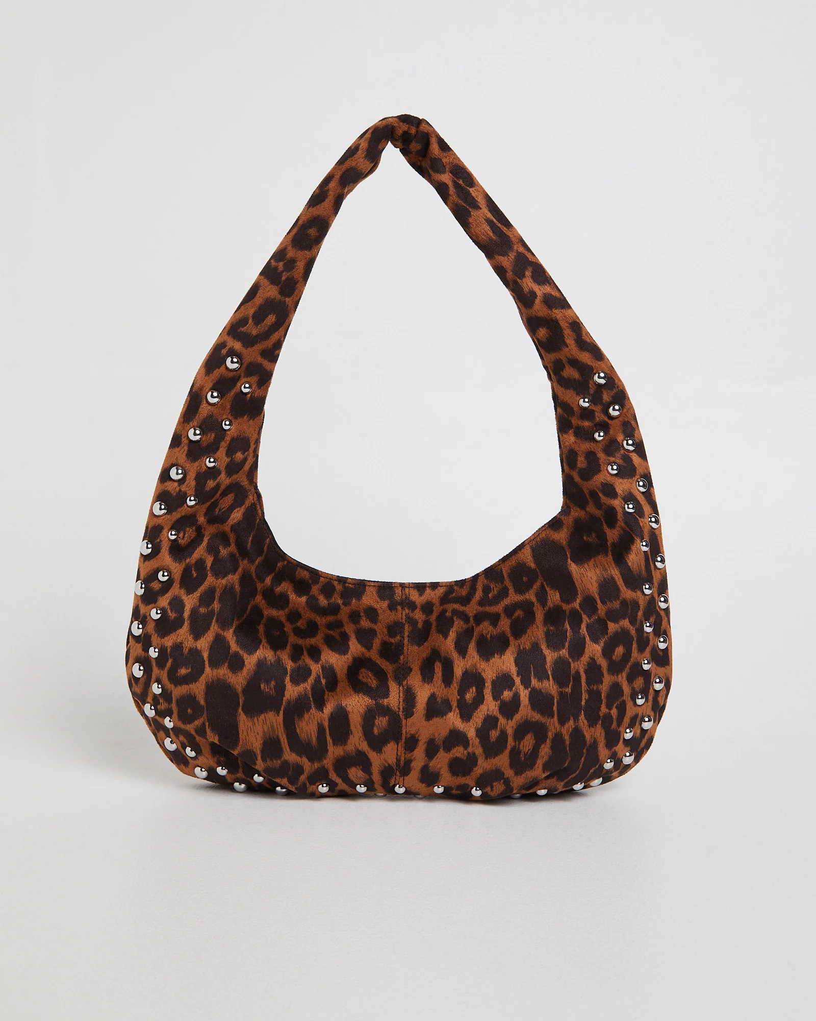 Studded Hobo Bag