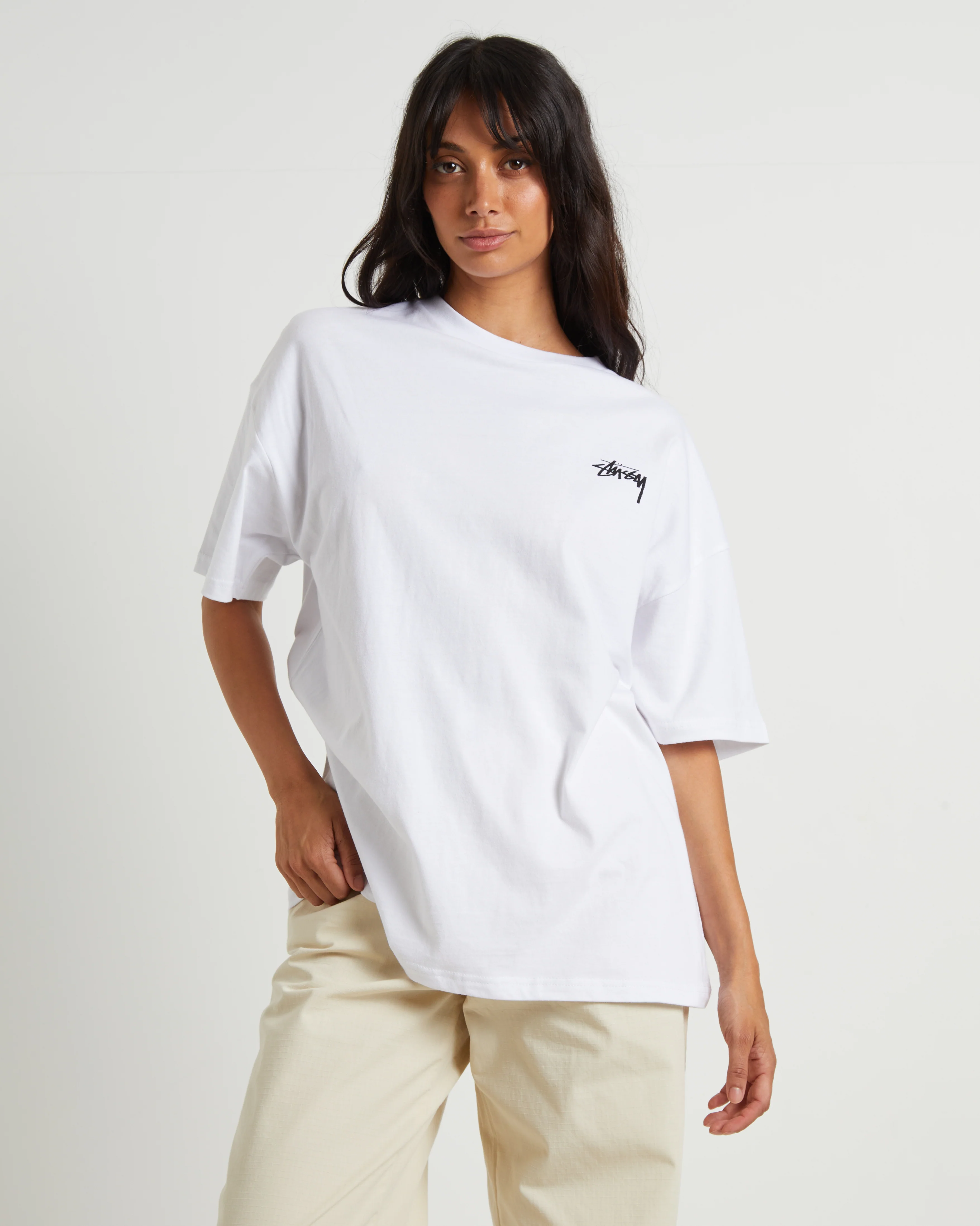 Stussy Flower T-Shirt in White