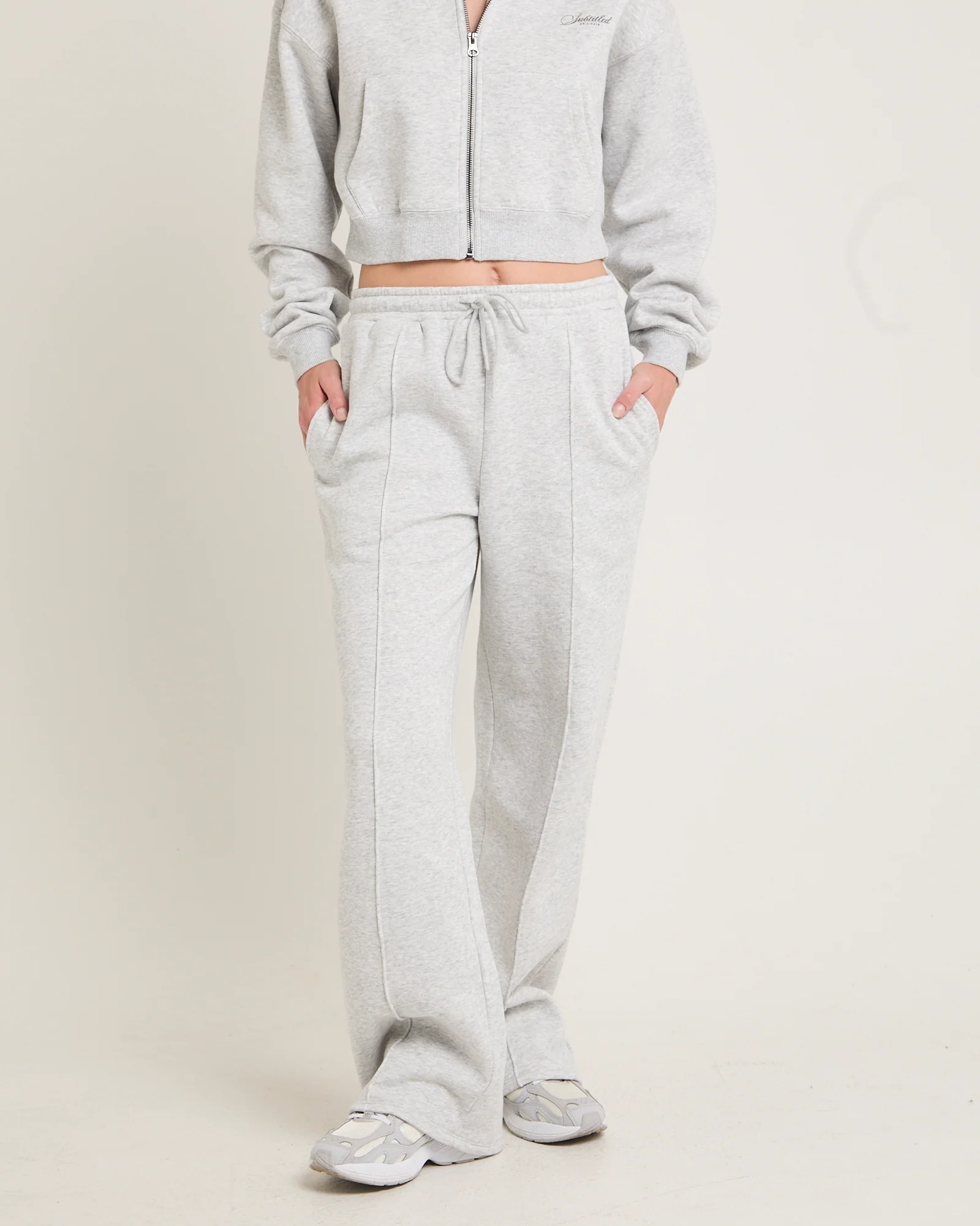 Subtitled Baggy Track Pants - Image 2