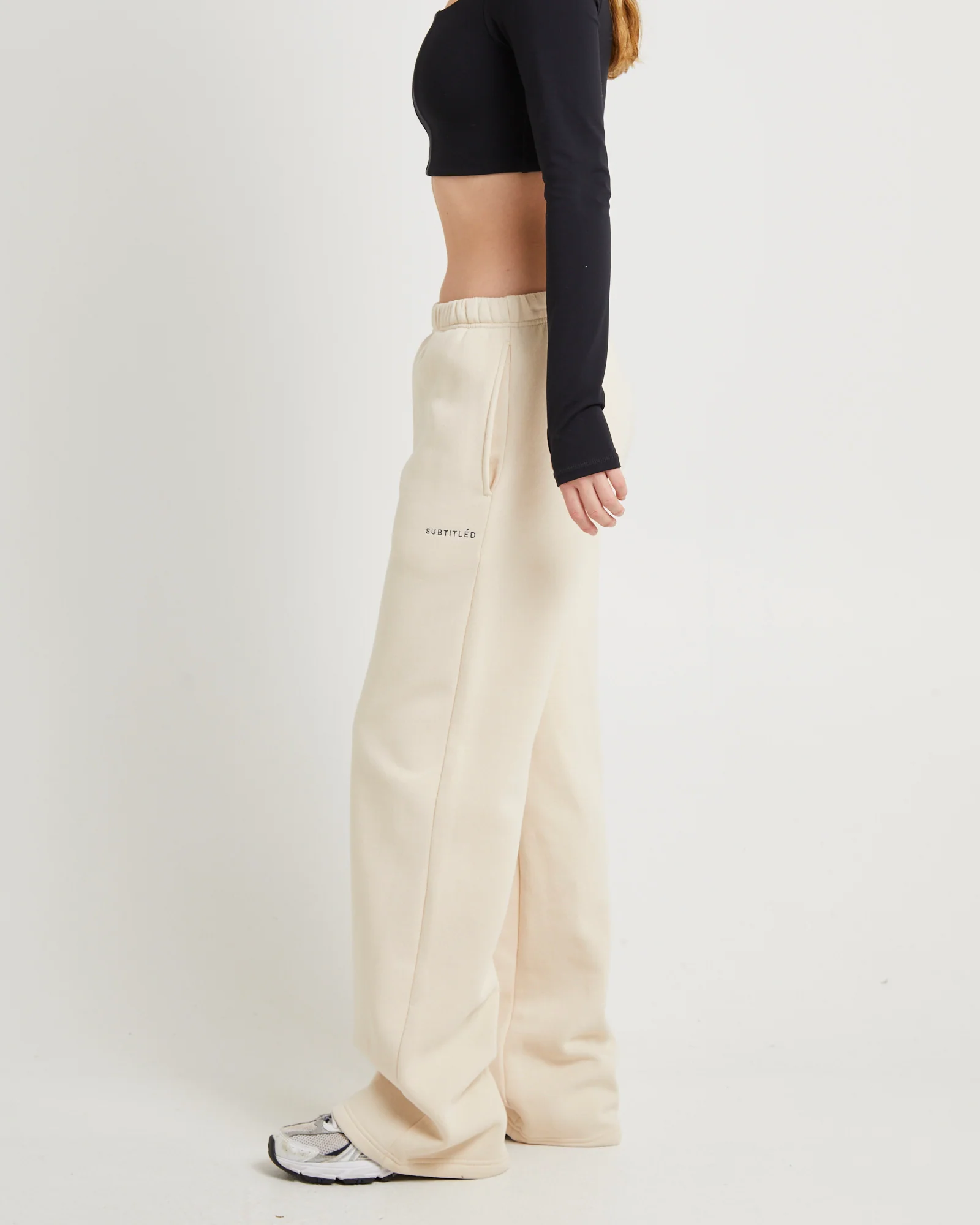 Subtitled Straight Leg Trackpants - Image 4