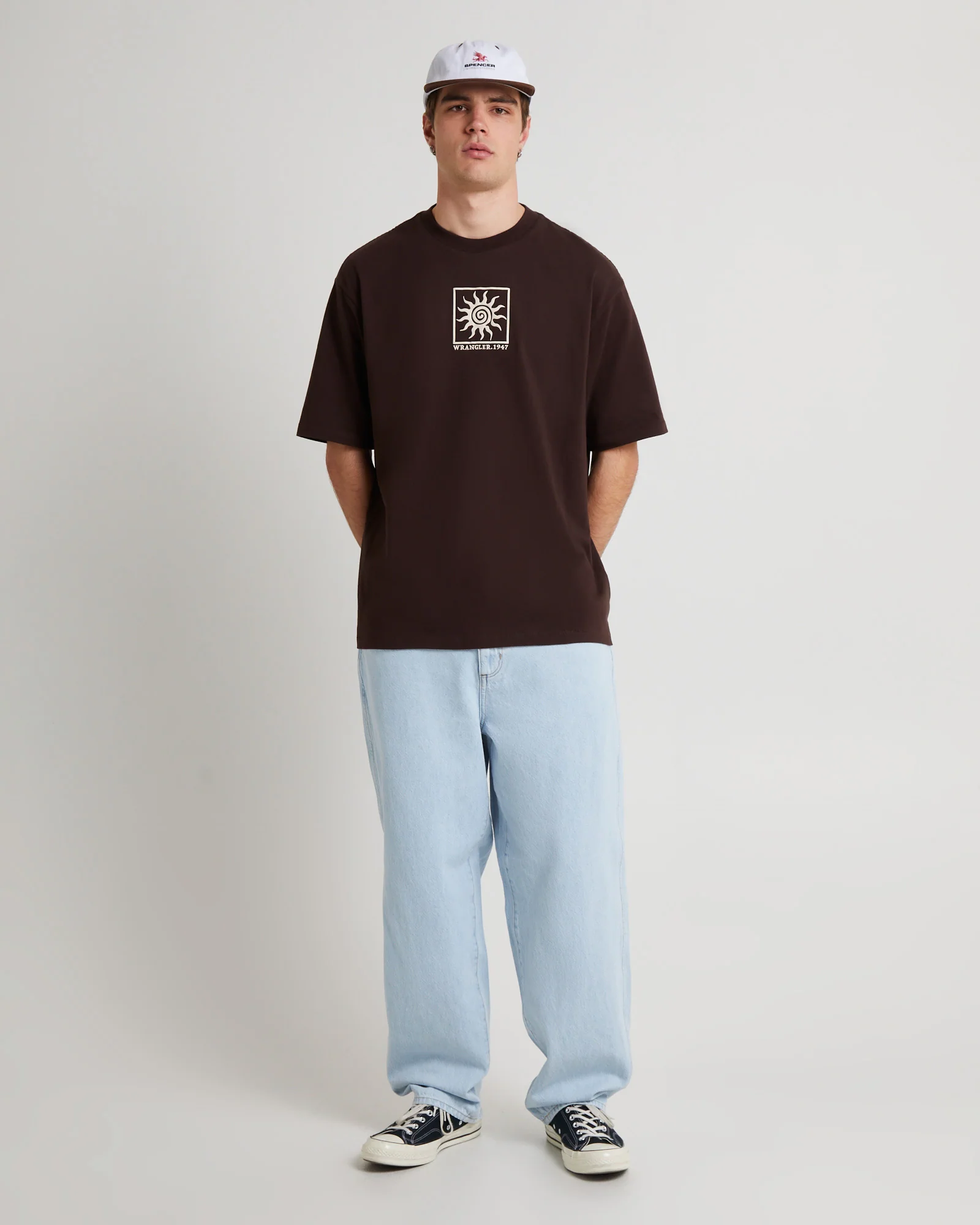 Sun Spiral Slacker T-Shirt - Image 3