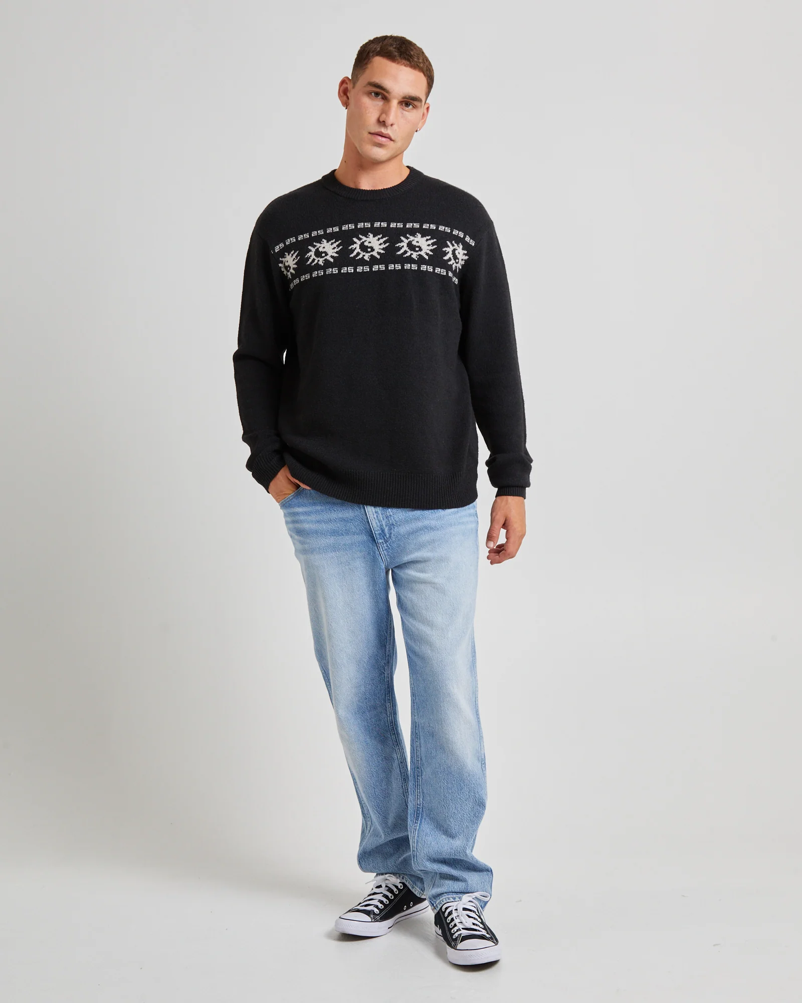 Sun Yang Slouch Knit Dark Knit - Image 3