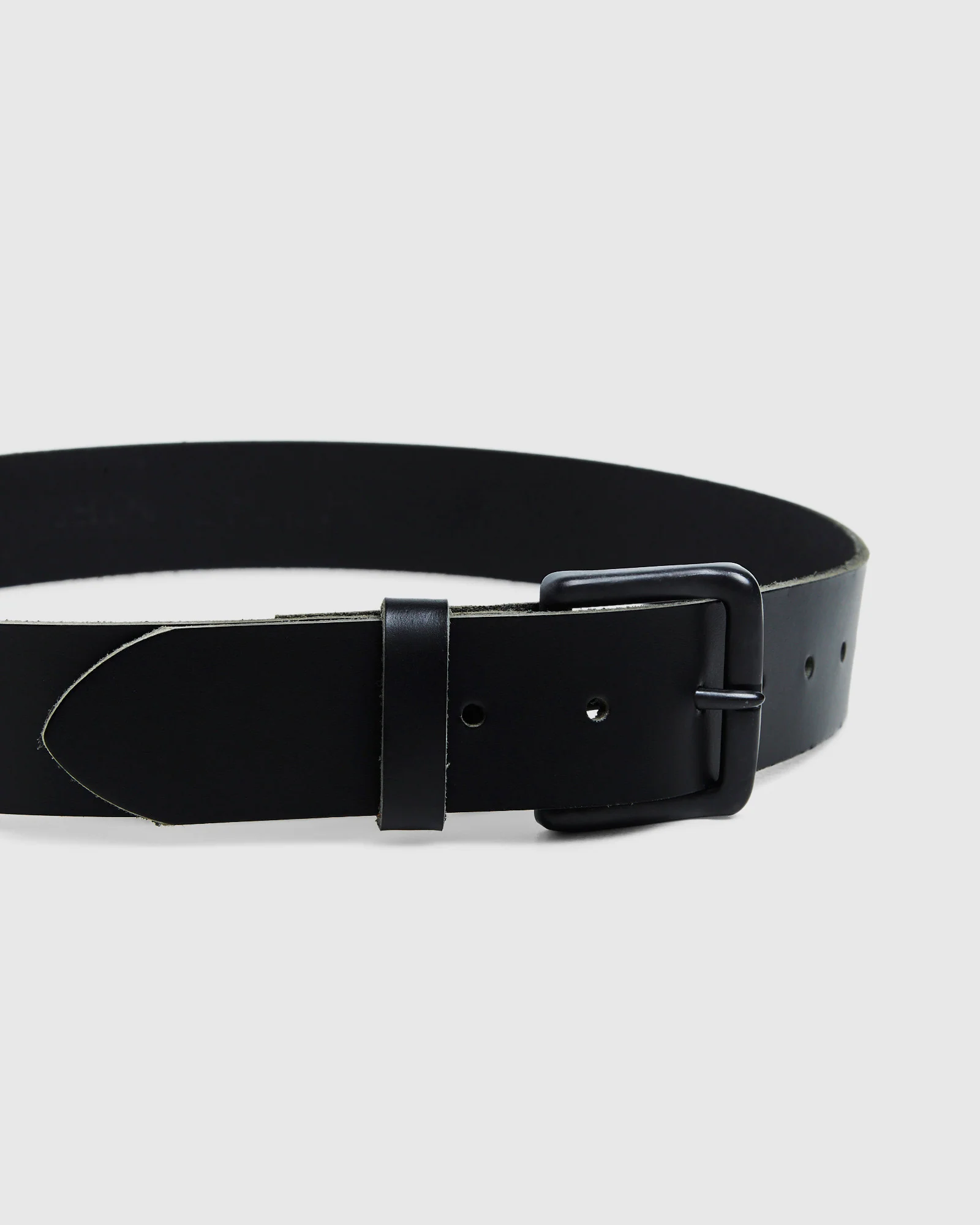 Sunday Australian-Made Leather Belt Black - Image 2