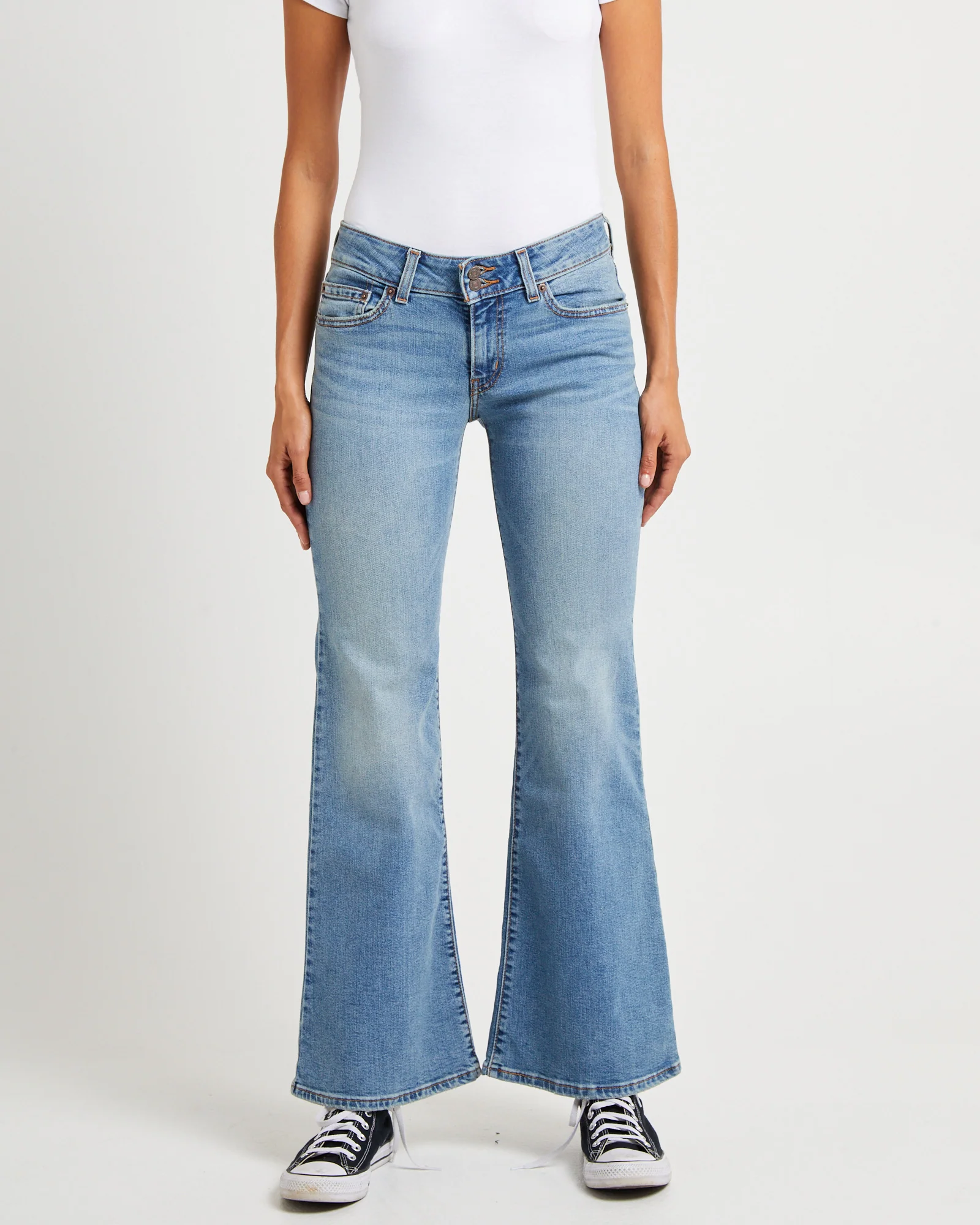 Superflow Flare Denim Jeans The Big Day