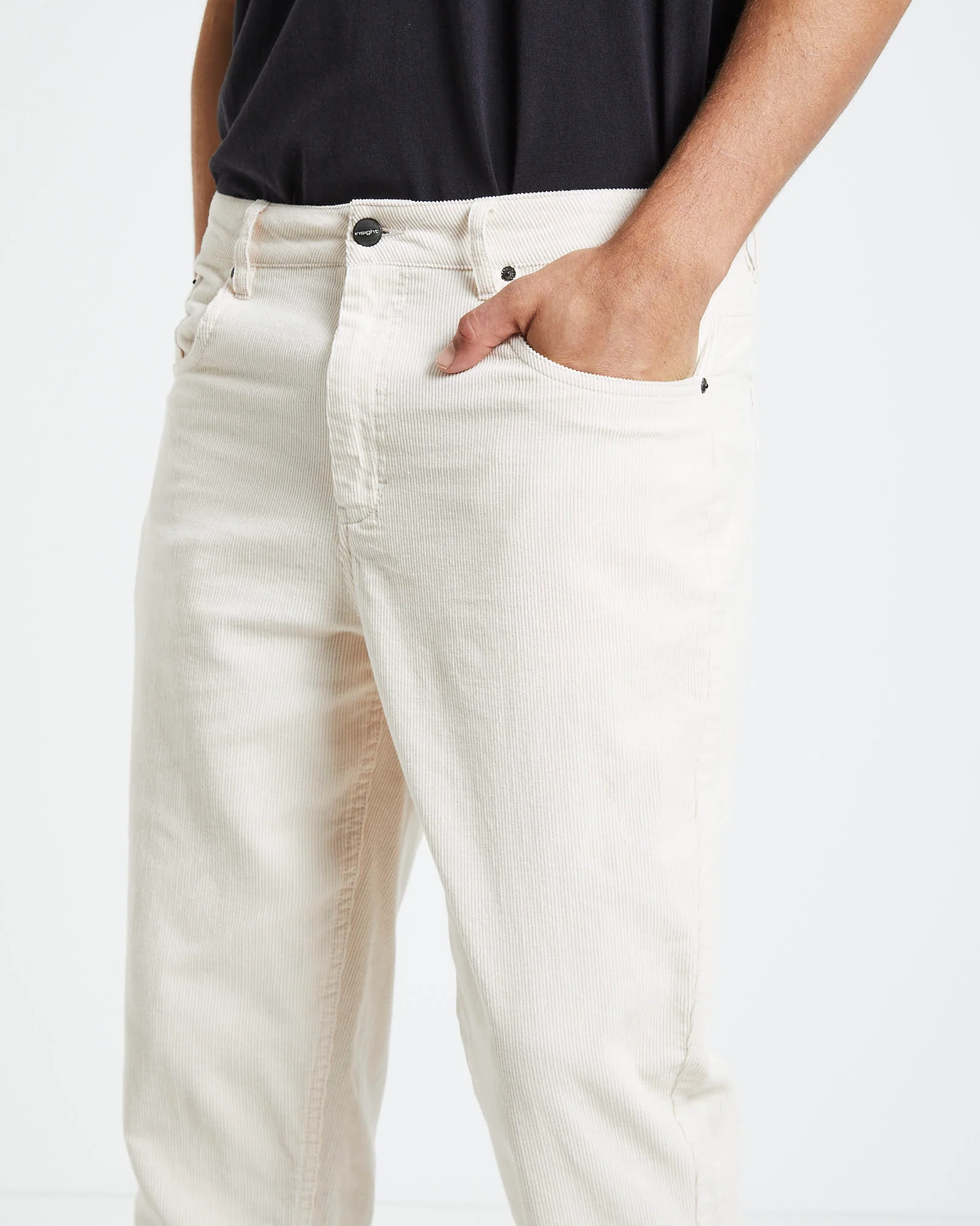 Switch Cord Pants Ecru - Image 6