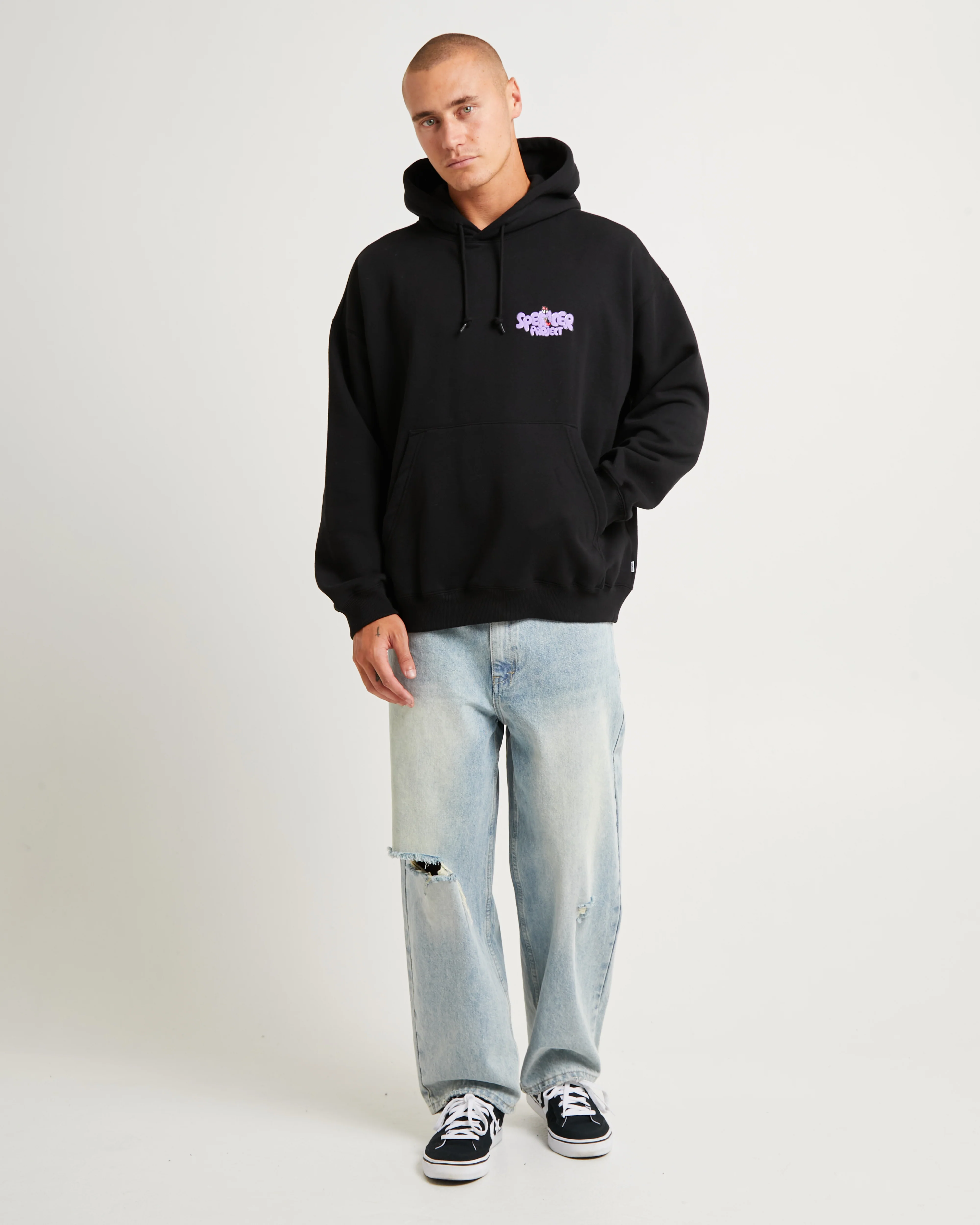 Tagger Hoodie Black - Image 3
