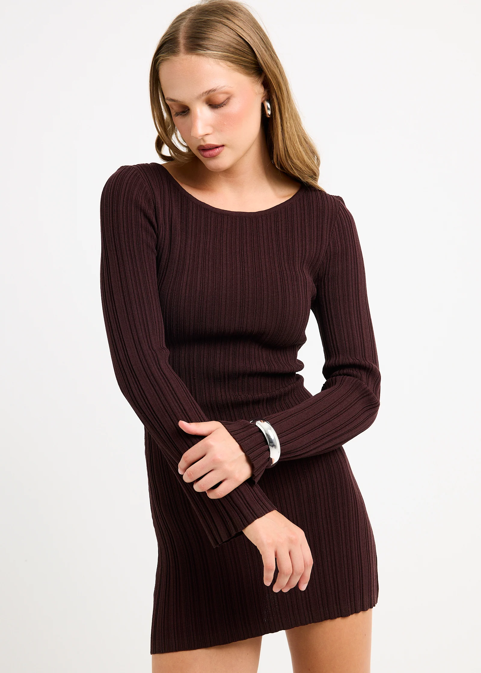Tahlia Long Sleeve Knit Dress