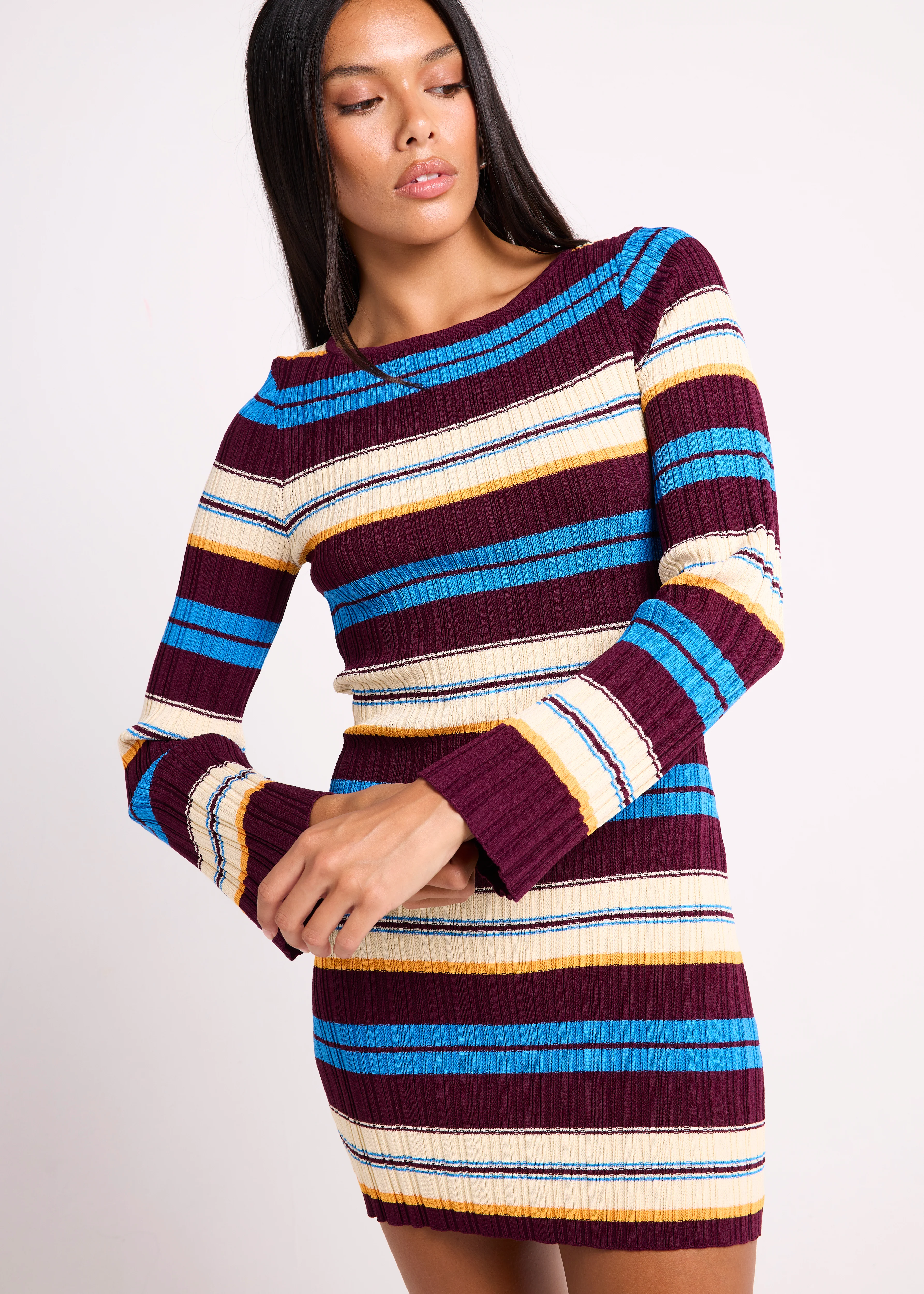 Tahlia Long Sleeve Knit Dress