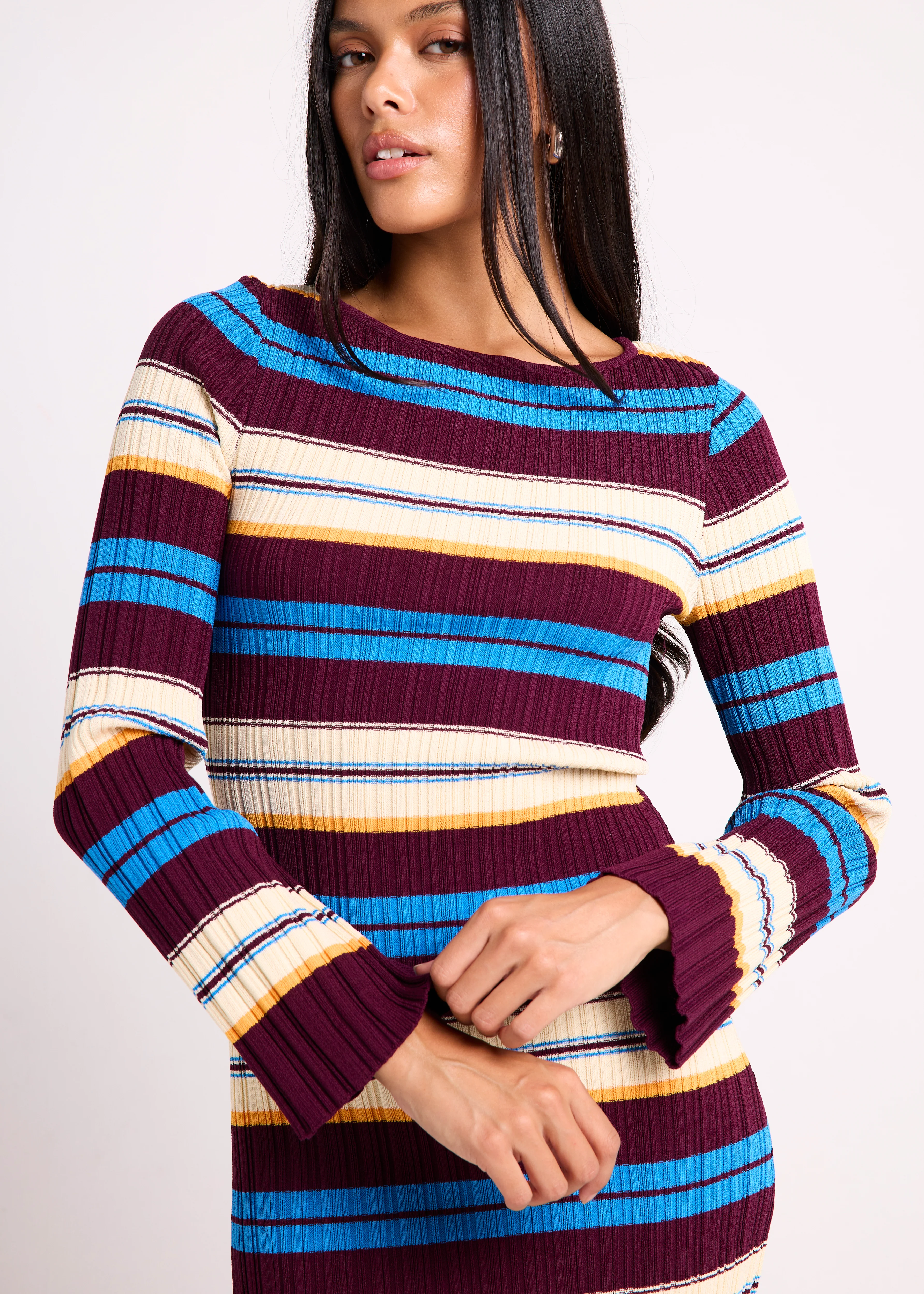 Tahlia Long Sleeve Knit Dress - Image 5