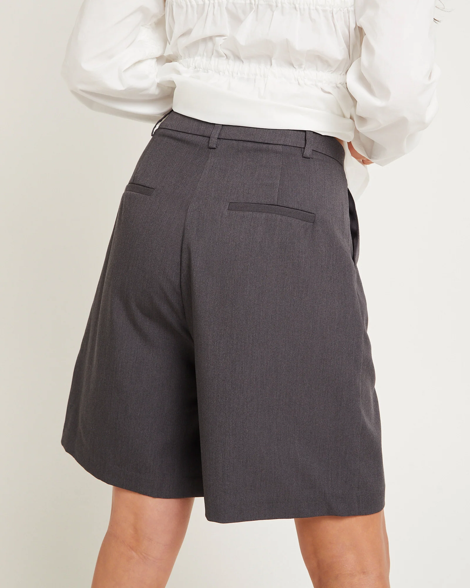 Tailored Long Line Shorts - Image 2