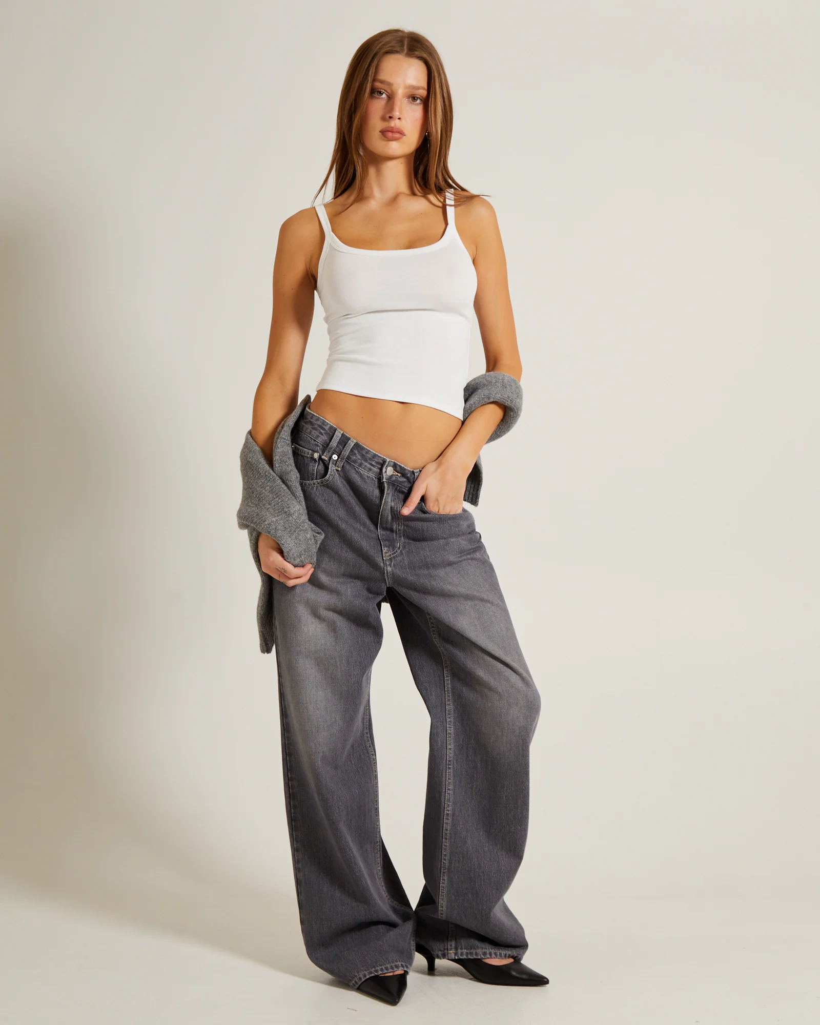 Tank Top in White - Image 3