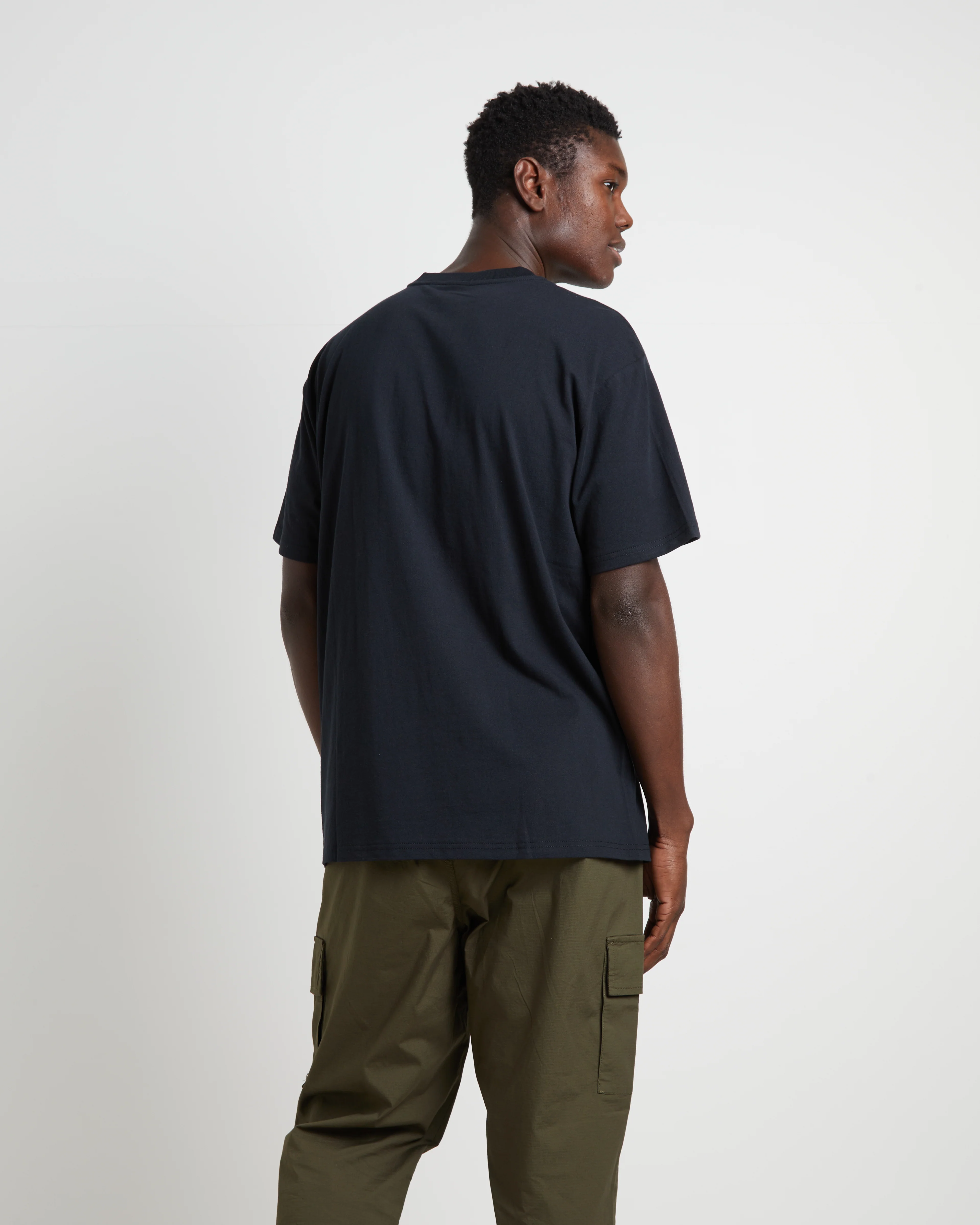 Tantrum Short Sleeve T-Shirt in Black - Image 2