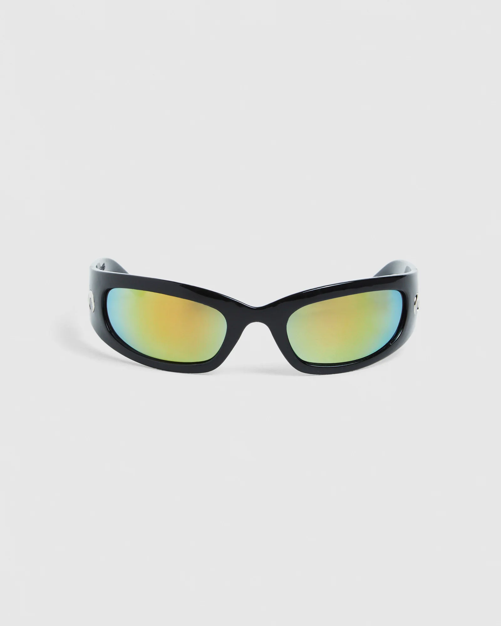 Tatum Wrap Around Sunnies Black