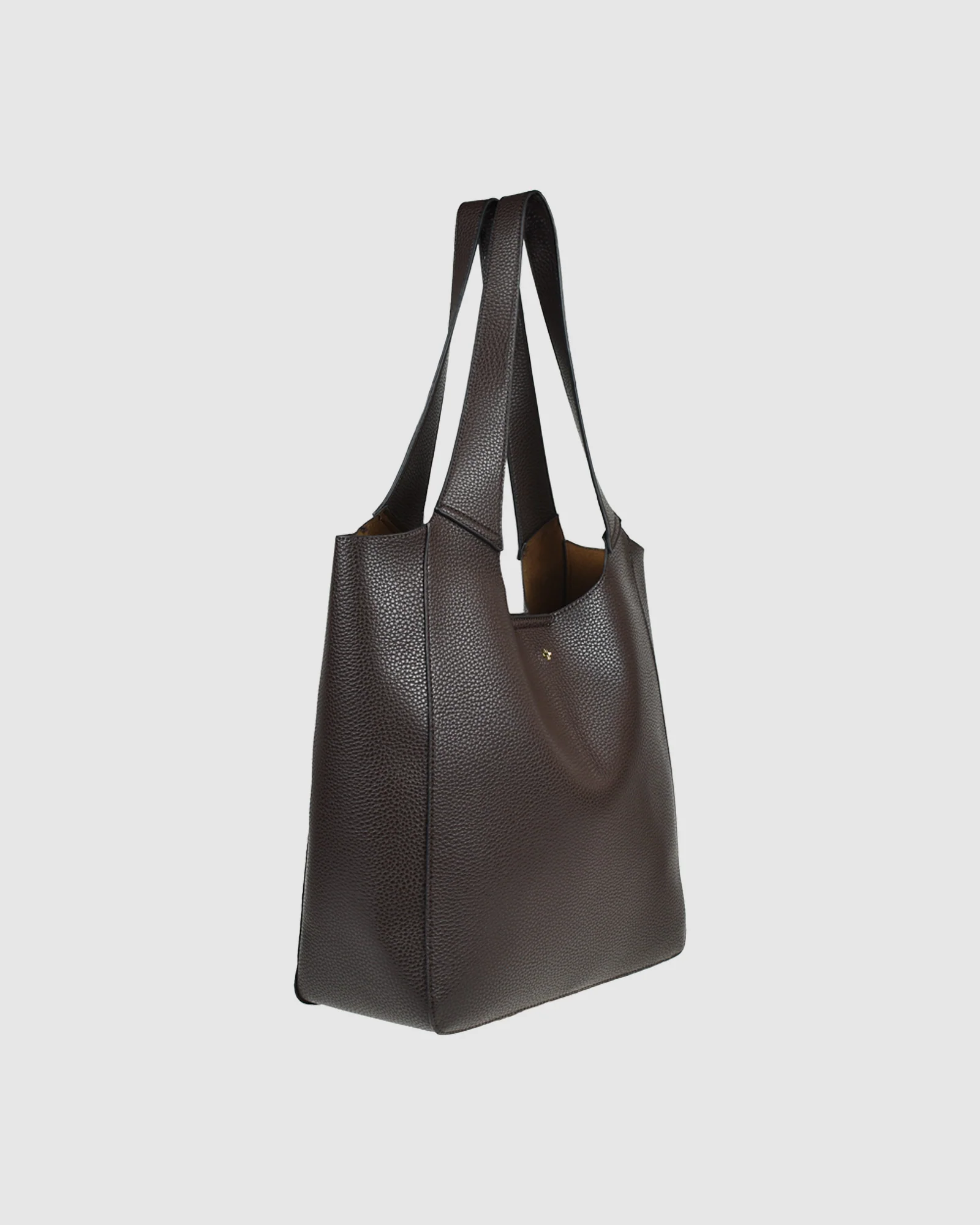 Tayla Bag in Choc Pebble - Image 3