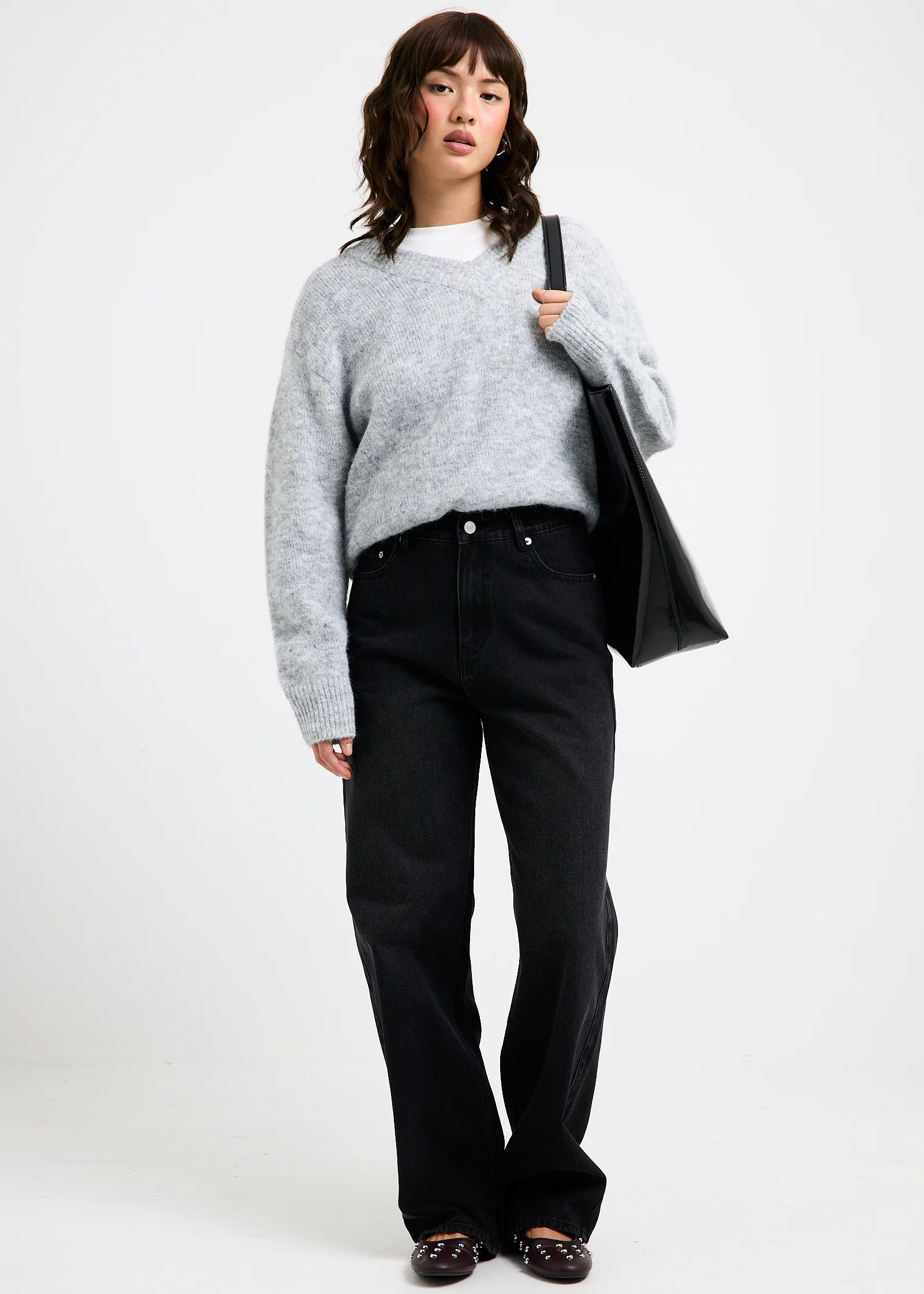 Tayla High Straight Denim Jeans