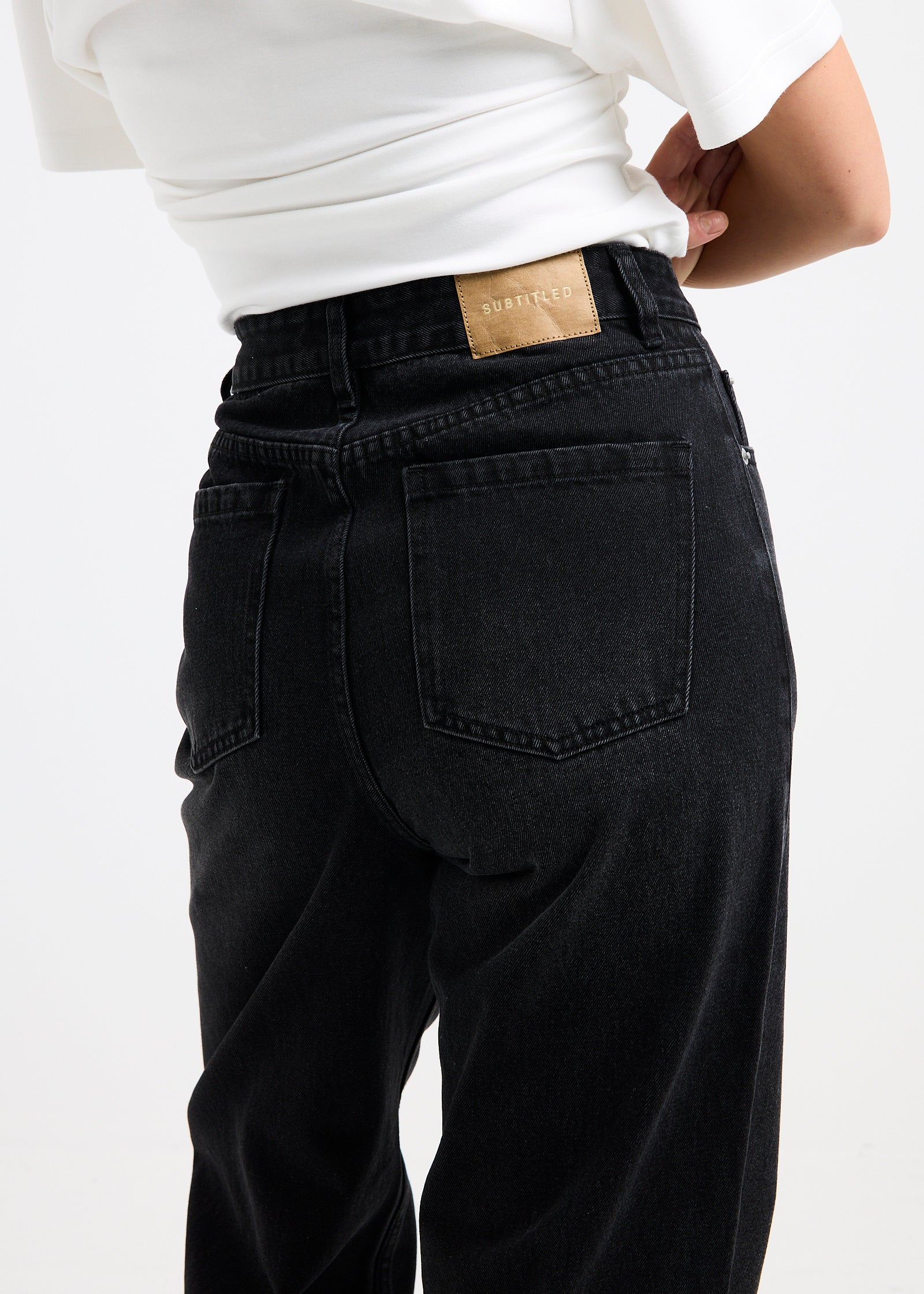 Tayla High Straight Denim Jeans - Image 5
