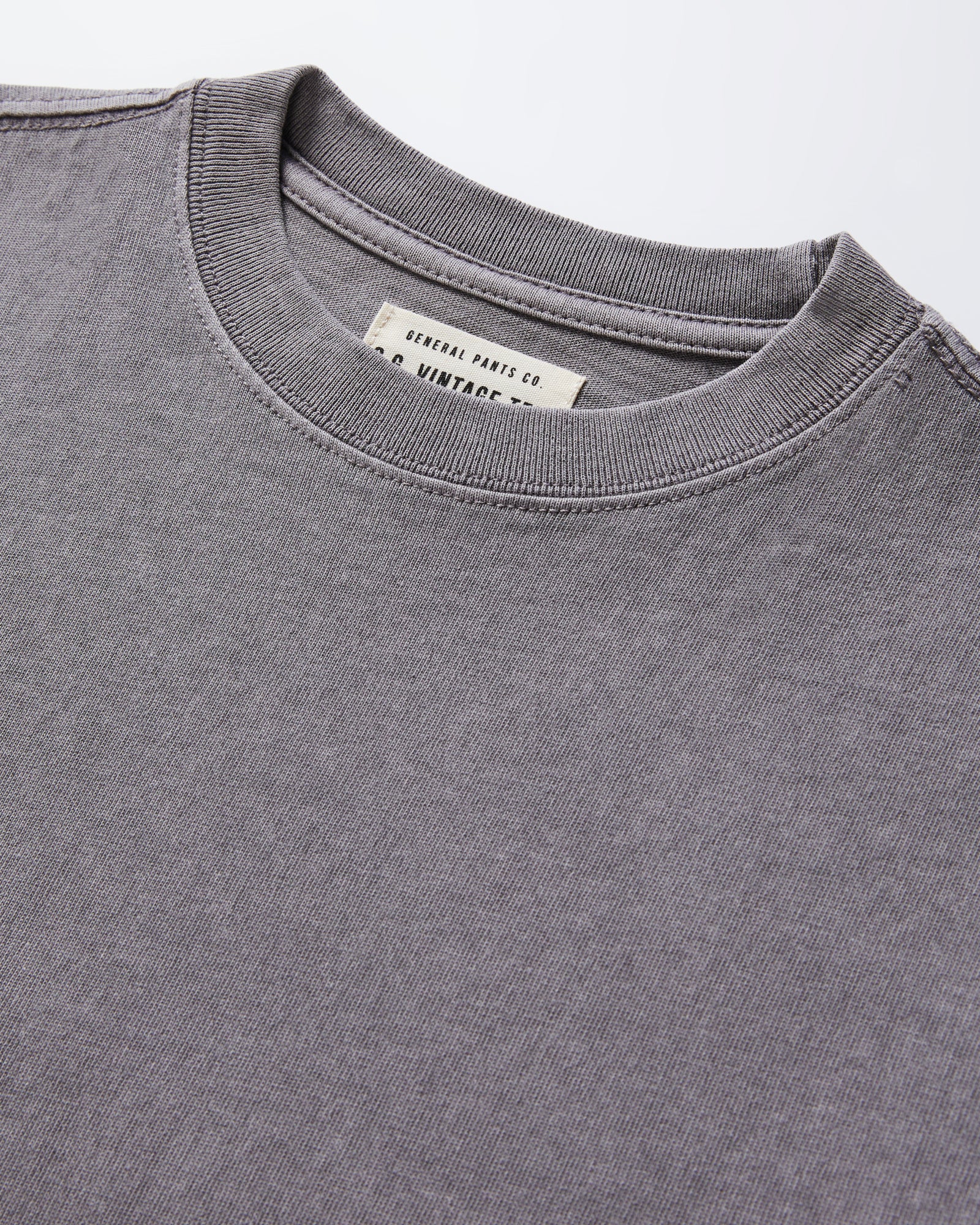 Teen Boys OG Vintage Short Sleeve T-Shirt Pewter Grey - Image 3
