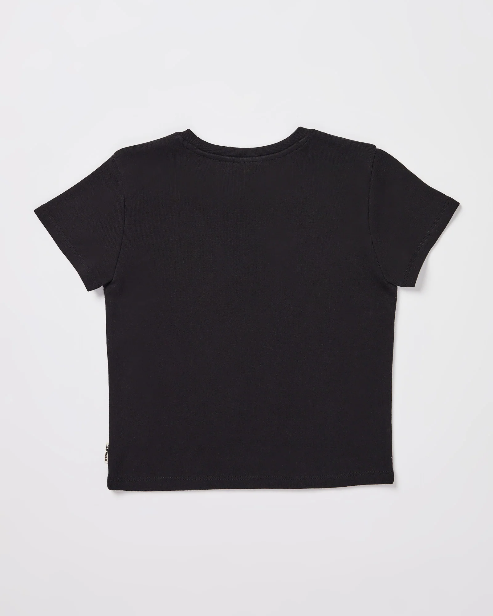 Teen Girls Hackers Baby Tee in Black - Image 3