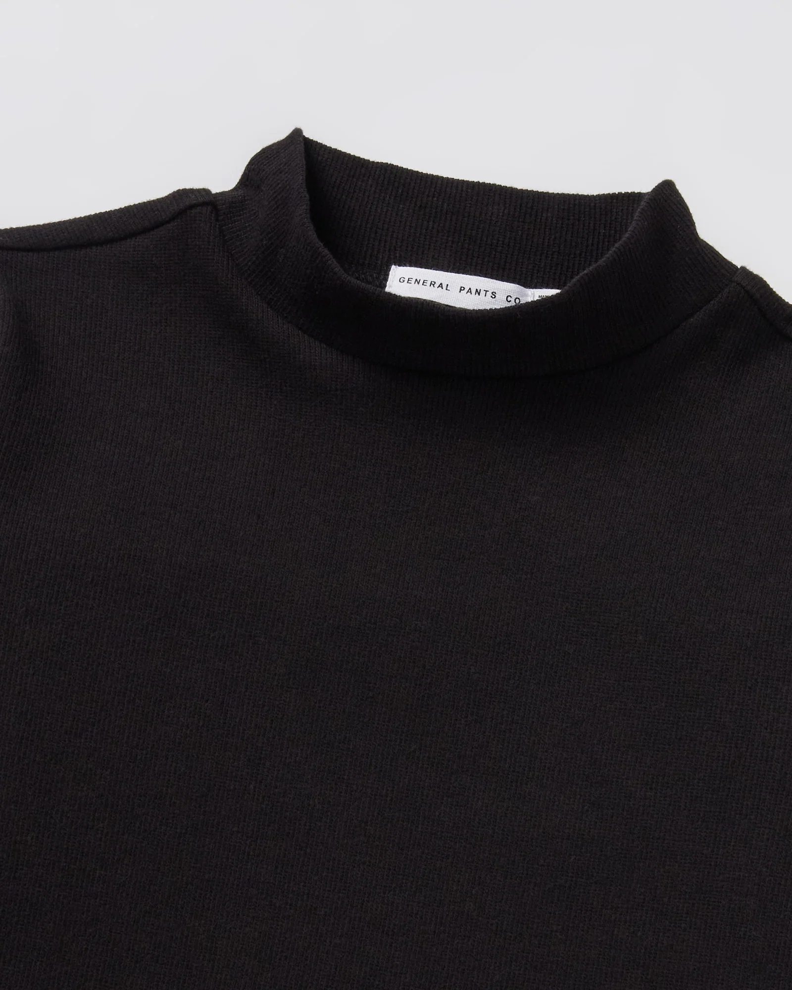 Teen Girls Long Sleeve Skivvy in Black - Image 3
