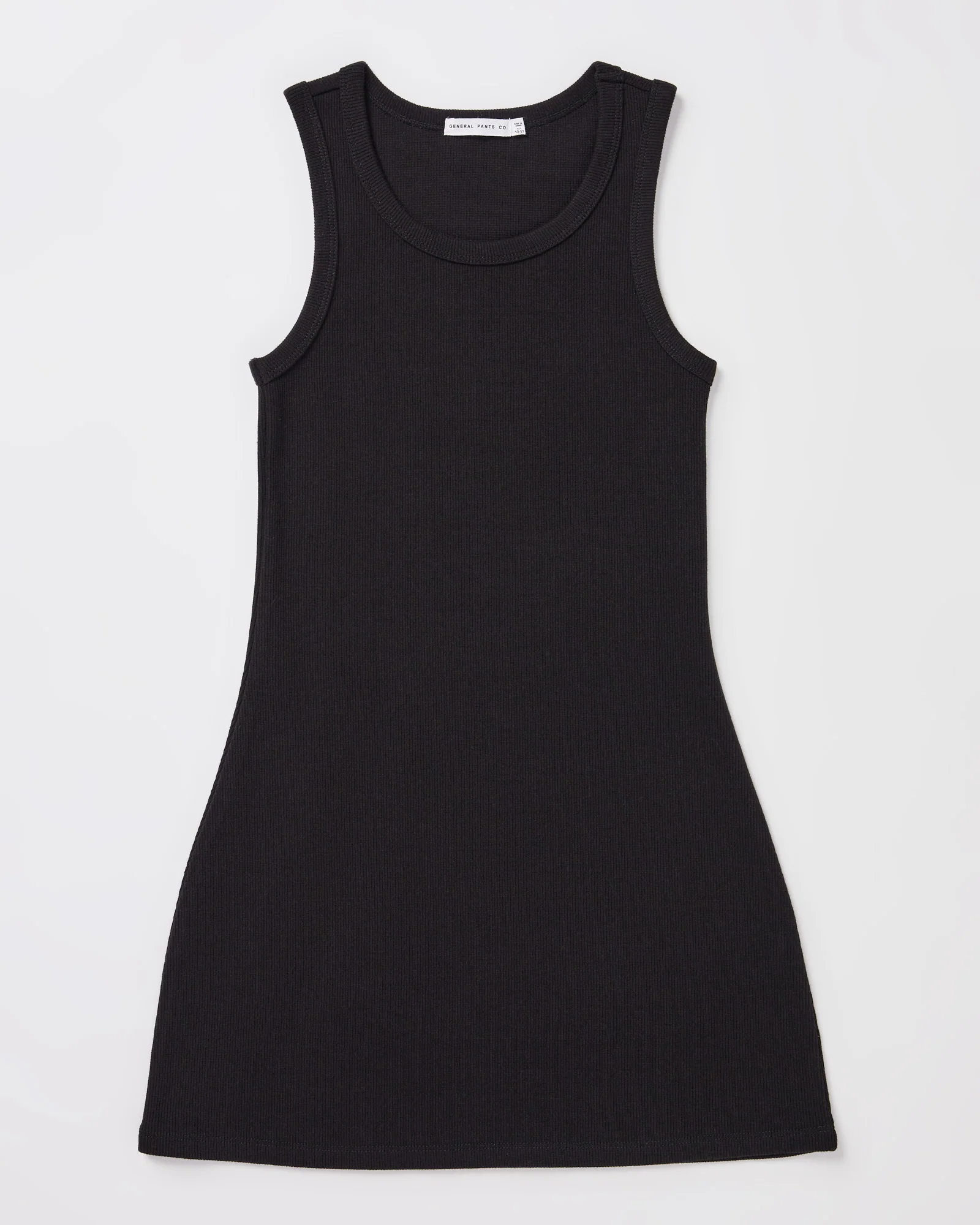Teen Girls Super Scoop Classic Dress in Black