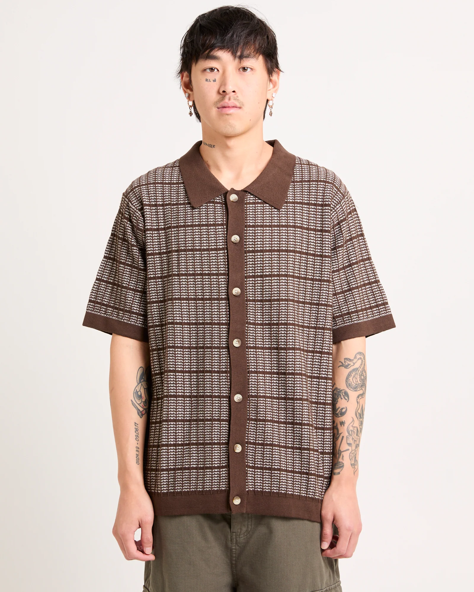 Textured Knit Shirt