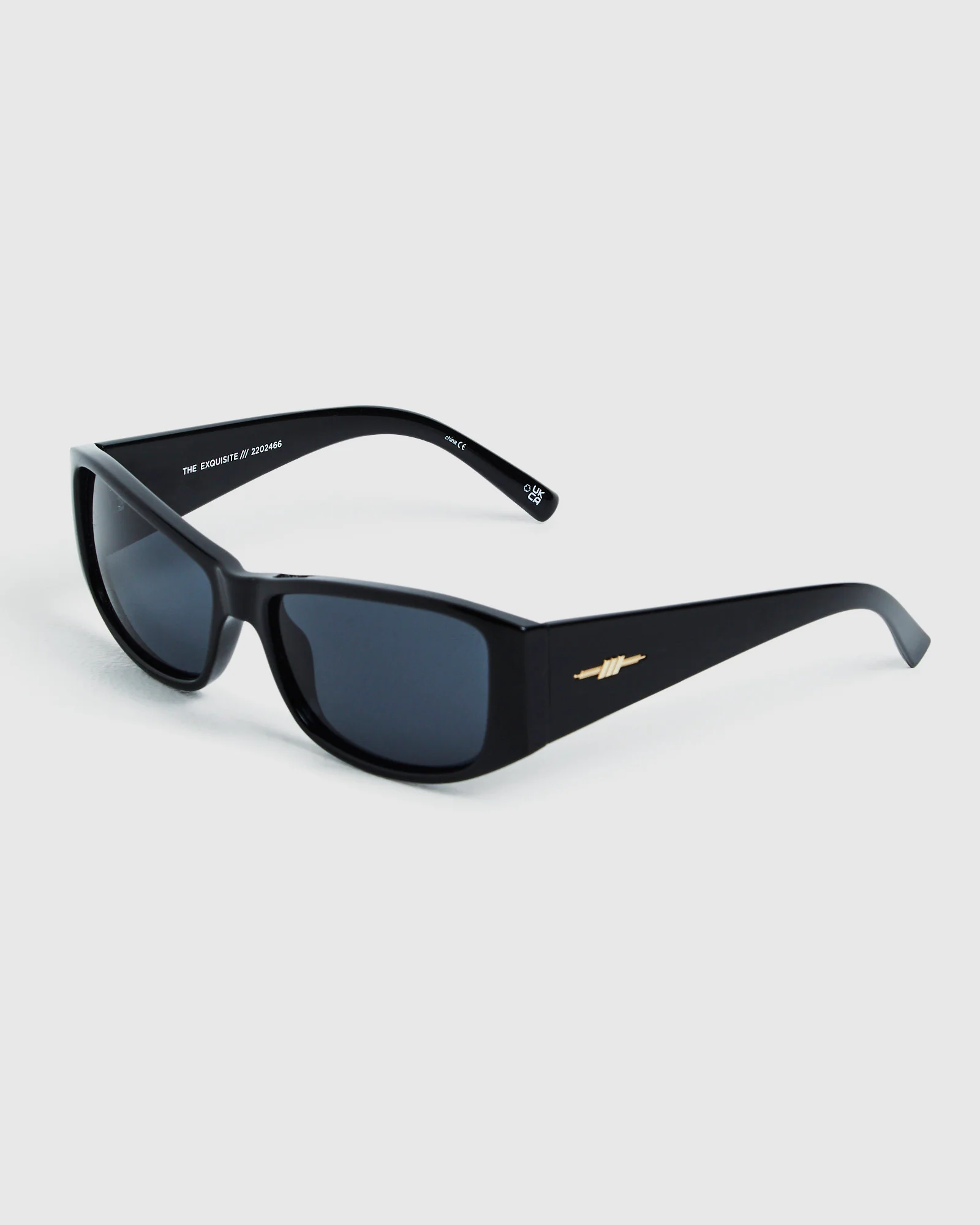 The Exquisite Sunglasses Black Smoke Mono - Image 2