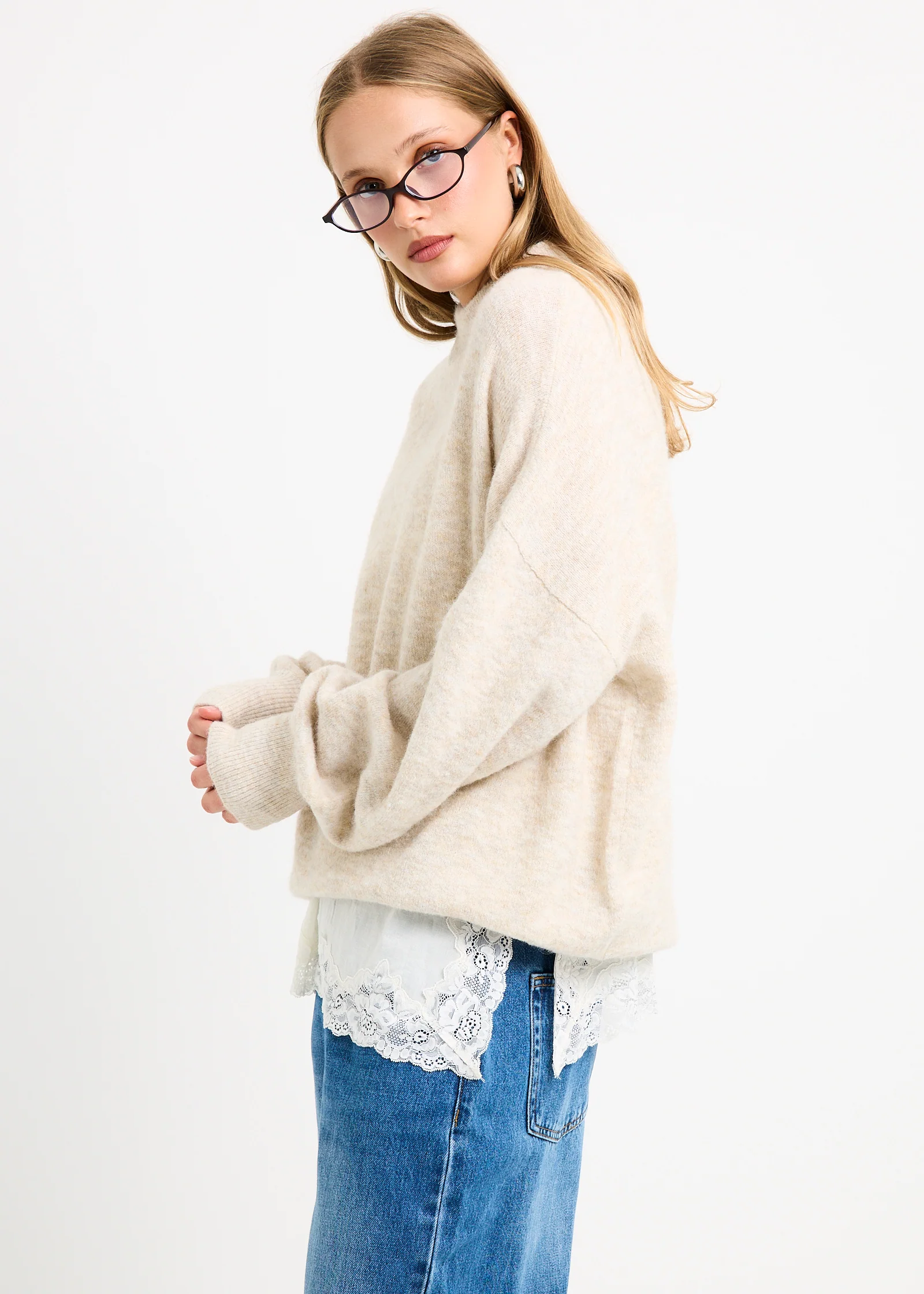 Tiana Crew Neck Knit Jumper - Image 3
