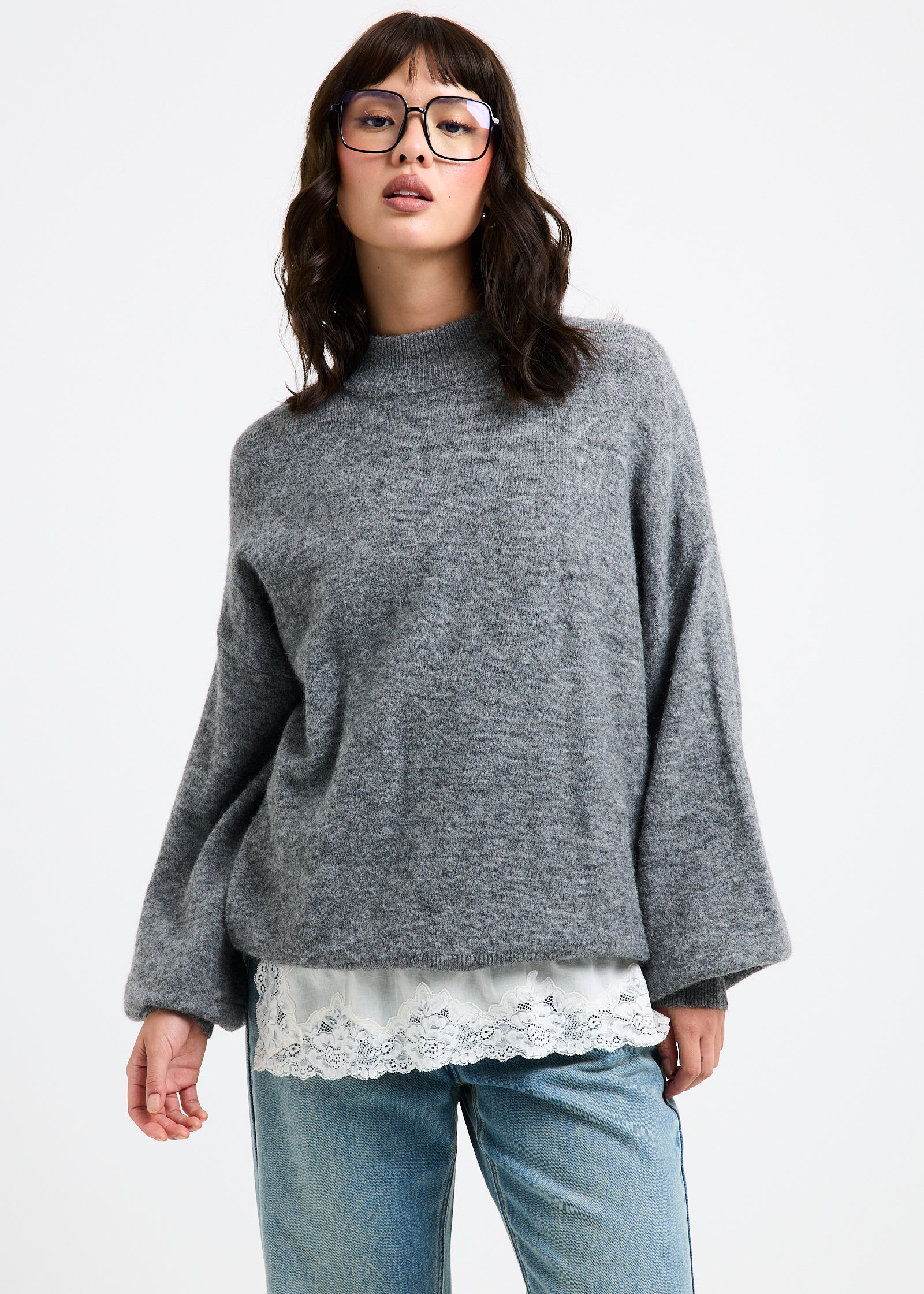 Tiana Crew Neck Knit Jumper - Image 3