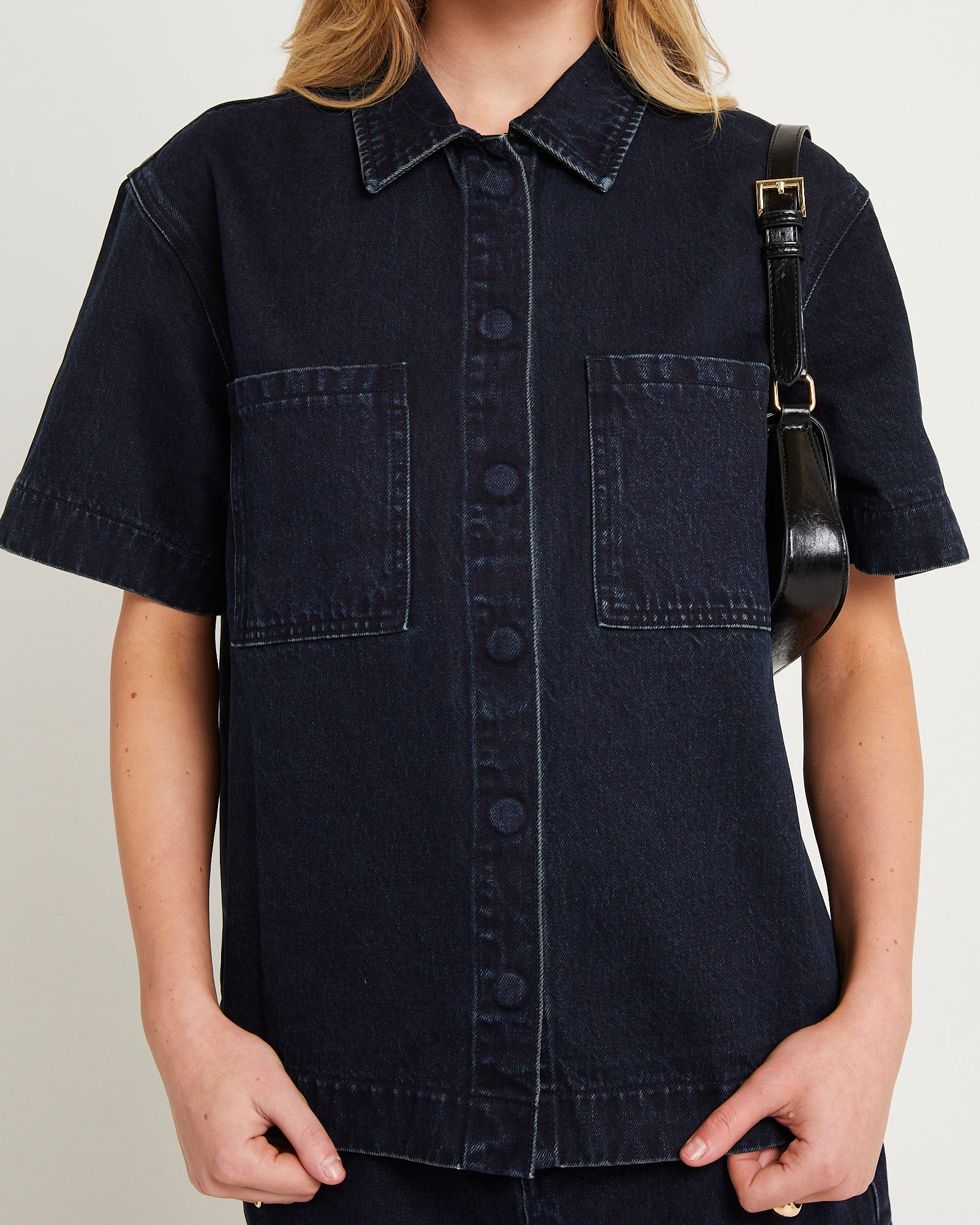Tide Boxy Denim Shirt - Image 5