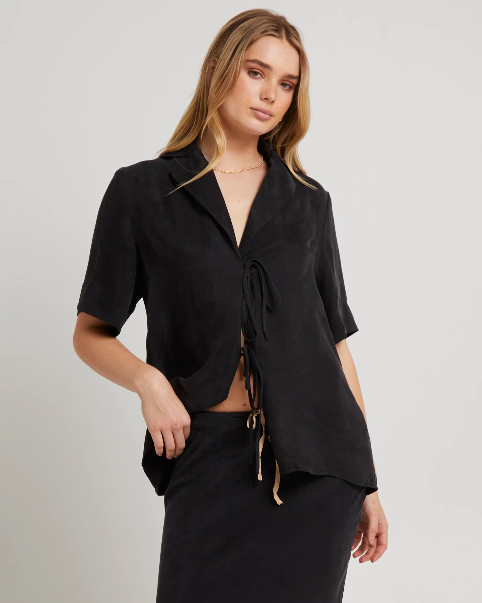 Tie Up Blouse
