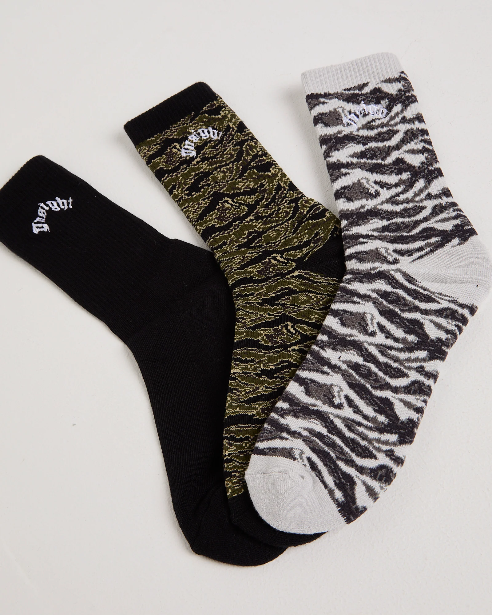 Tiger Camo Socks 3 Pack - Image 2