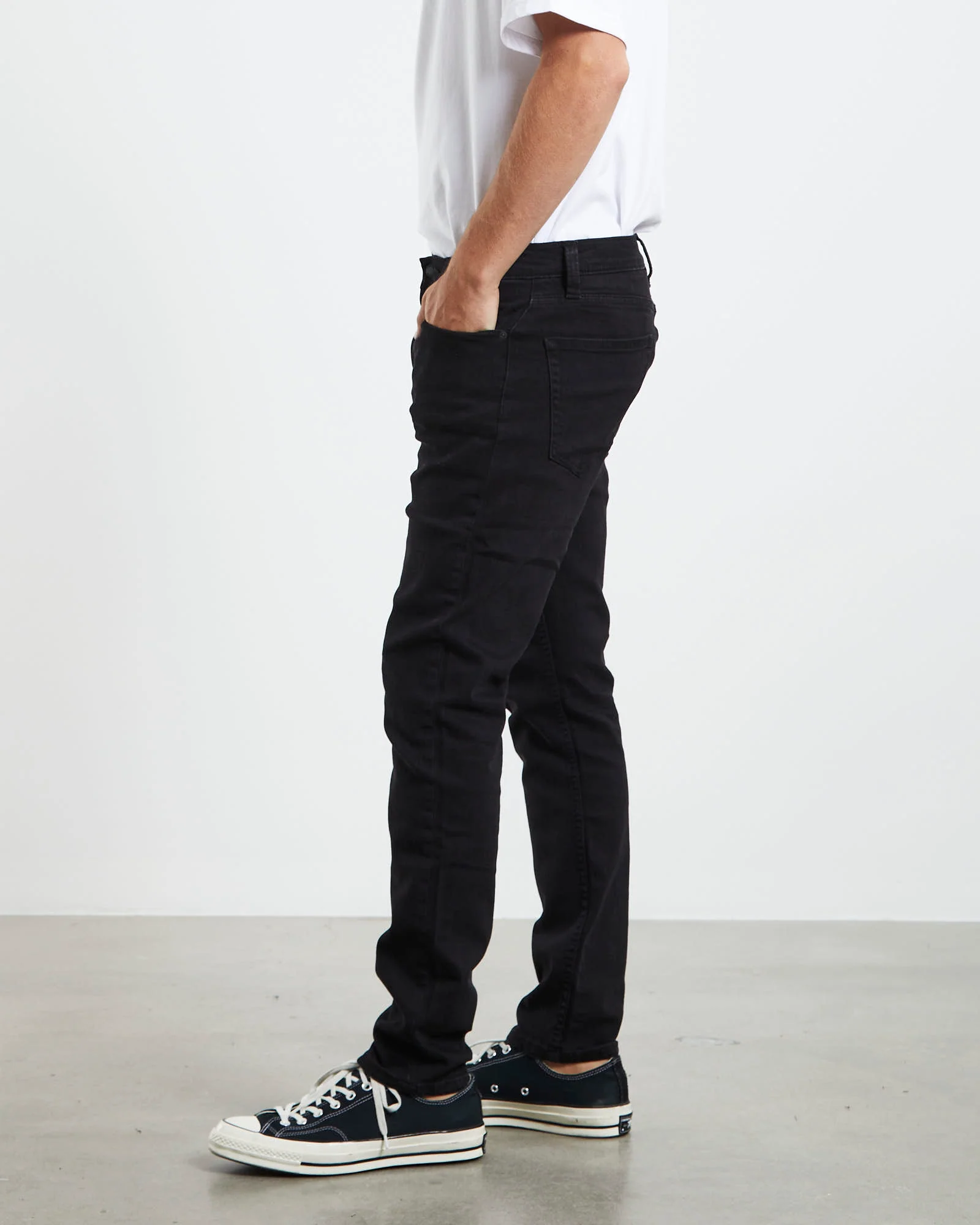 Tim Slim Denim Jeans Raven - Image 4