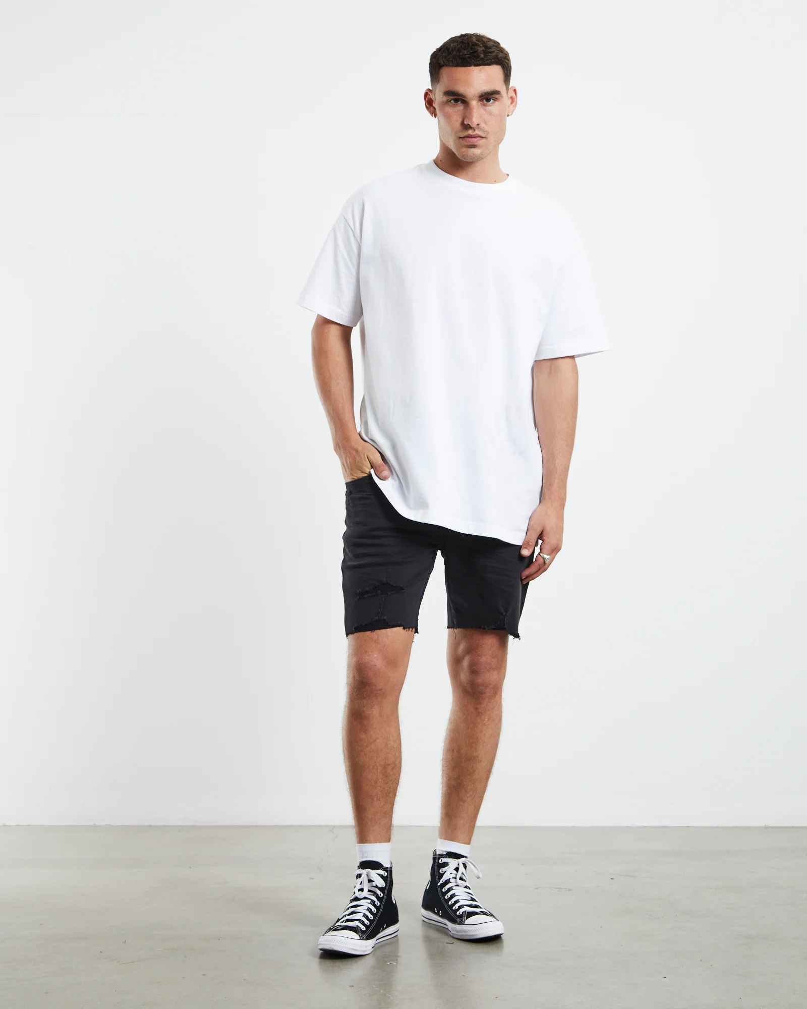 Tim Slim Denim Shorts - Image 3