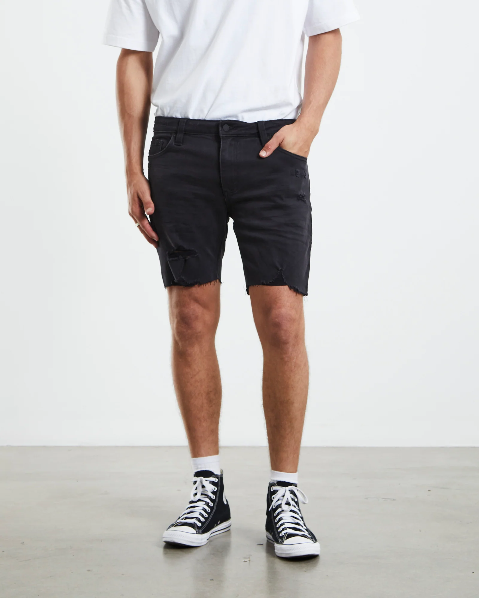 Tim Slim Denim Shorts - Image 5