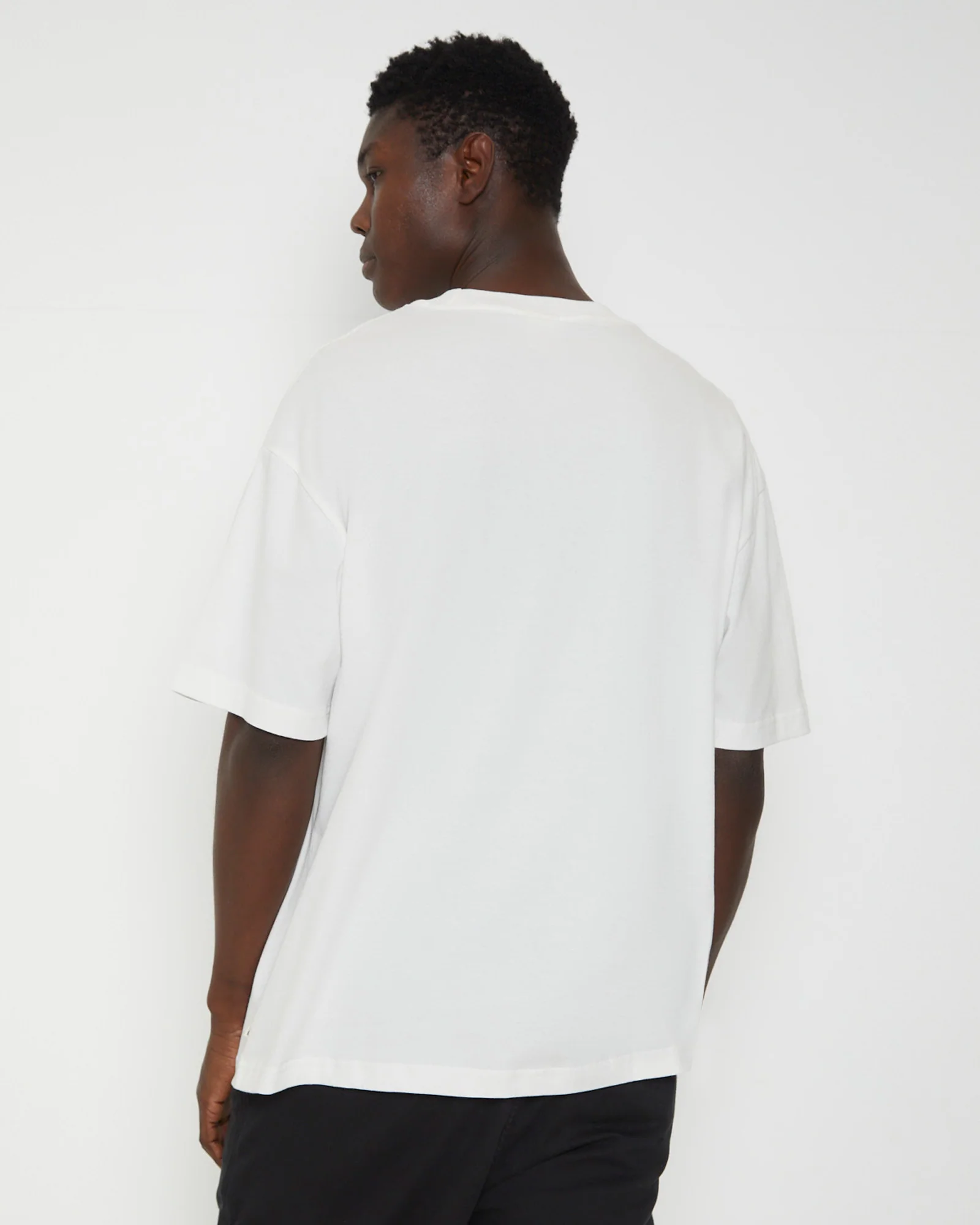 Too High Short Sleeve T-Shirt in White - Image 2
